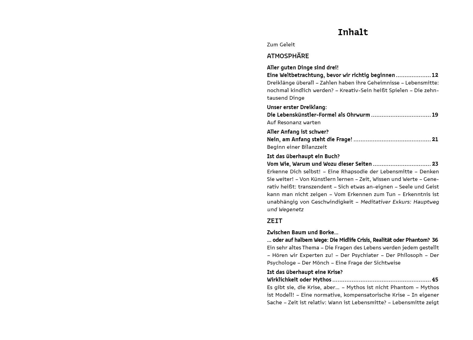 Beispielinhalt (Bild) Einfach, liebenswert, vollständig