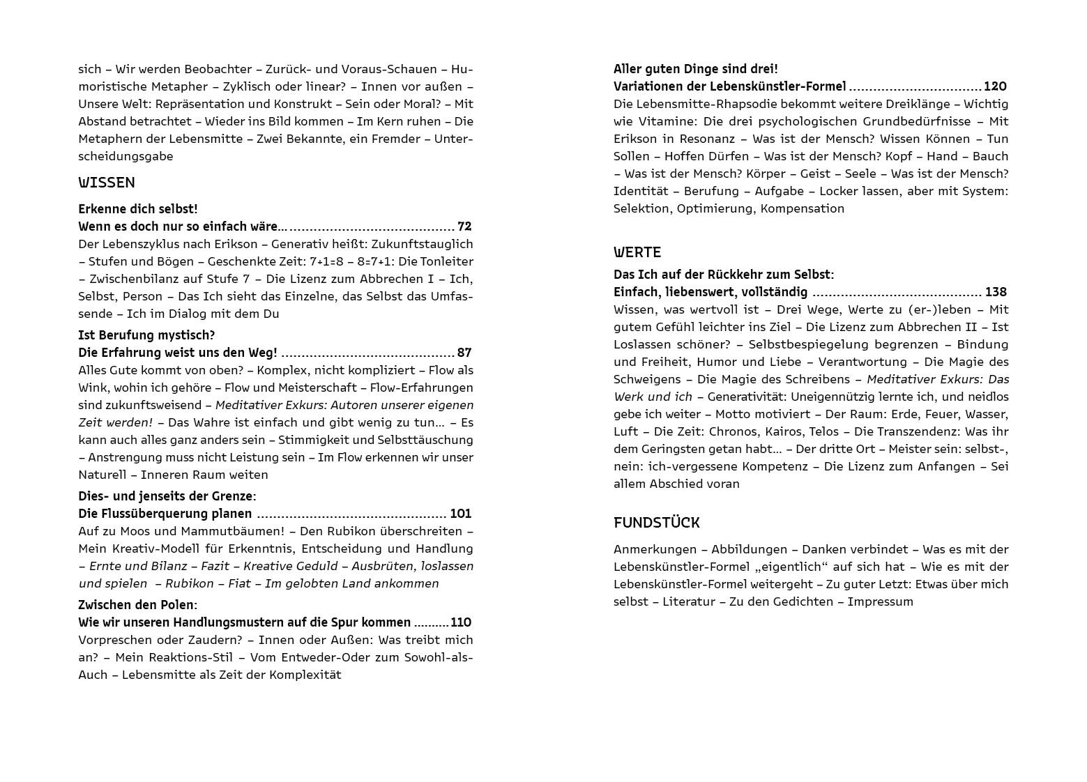 Beispielinhalt (Bild) Einfach, liebenswert, vollständig