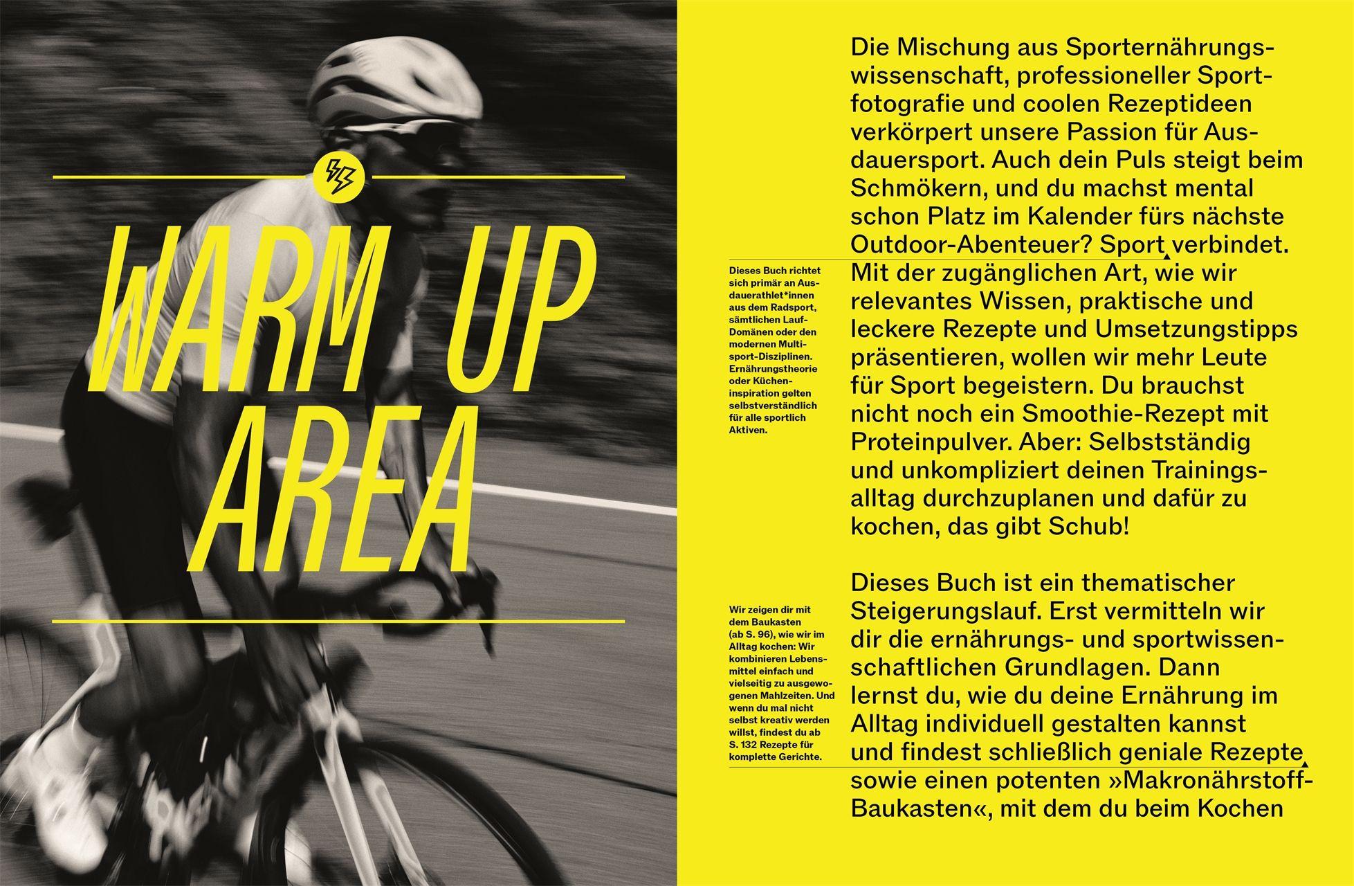 Beispielinhalt (Bild) Train, Eat, Repeat