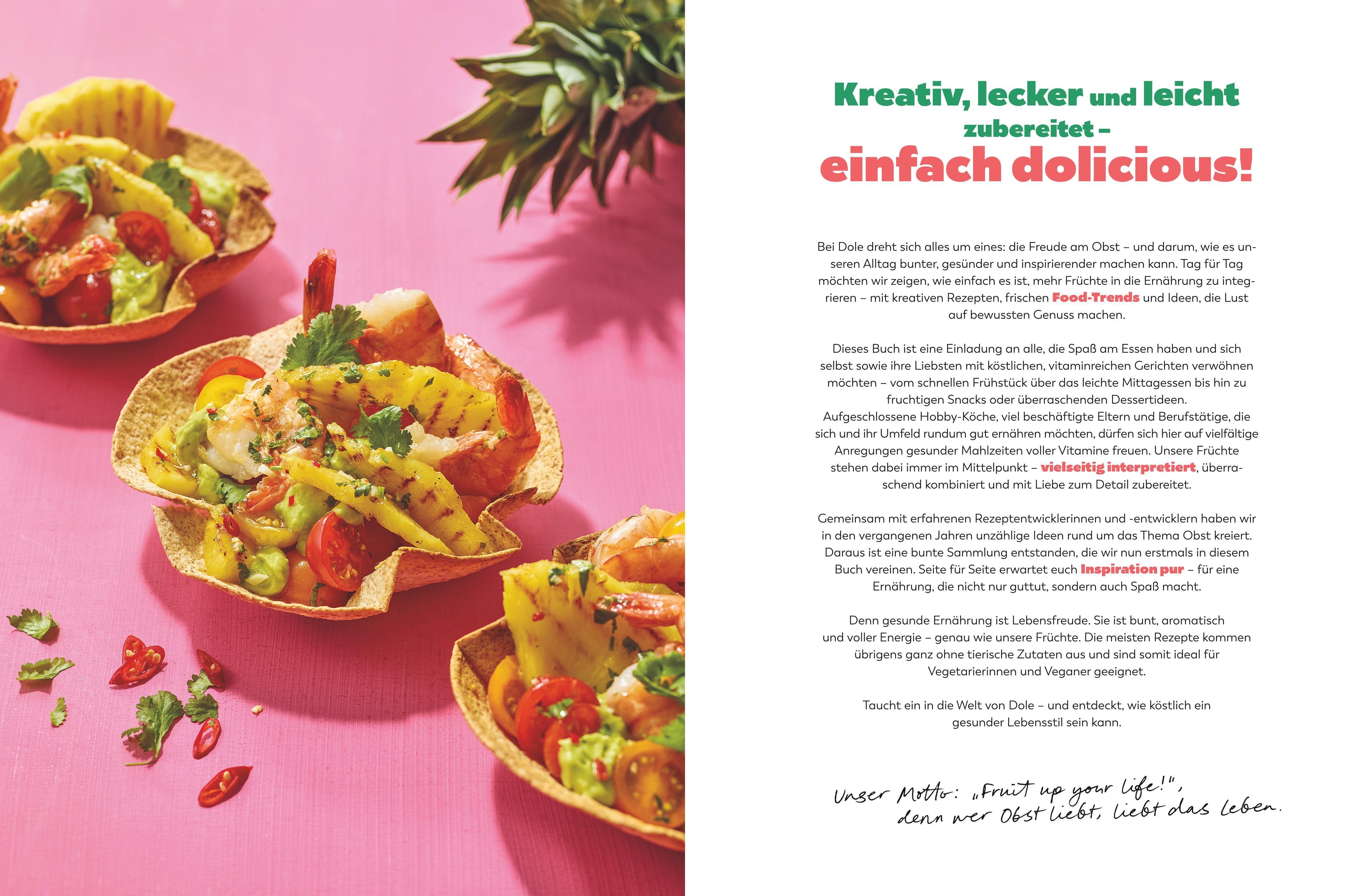 Beispielinhalt (Bild) Fruit up your life