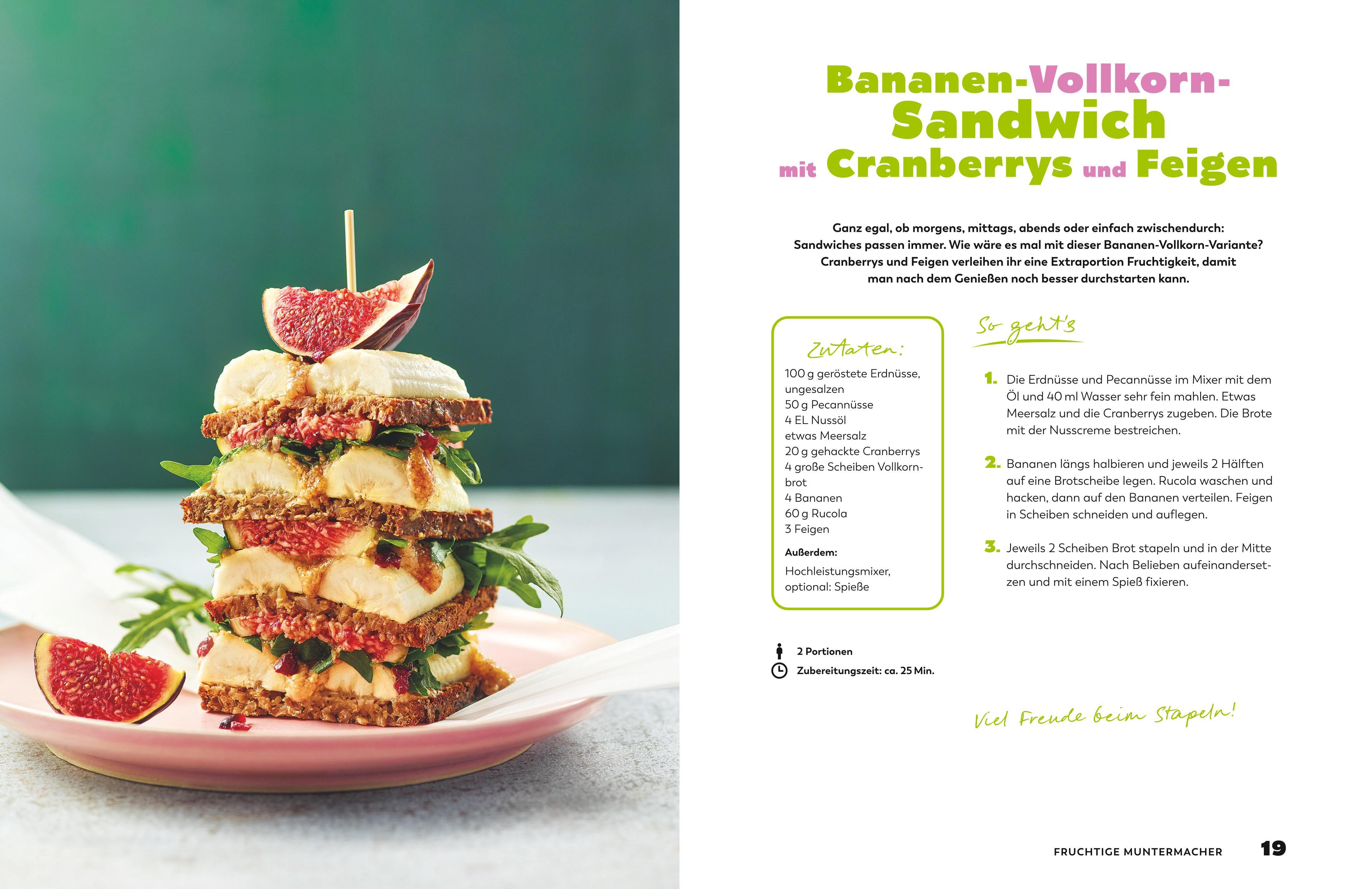 Beispielinhalt (Bild) Fruit up your life