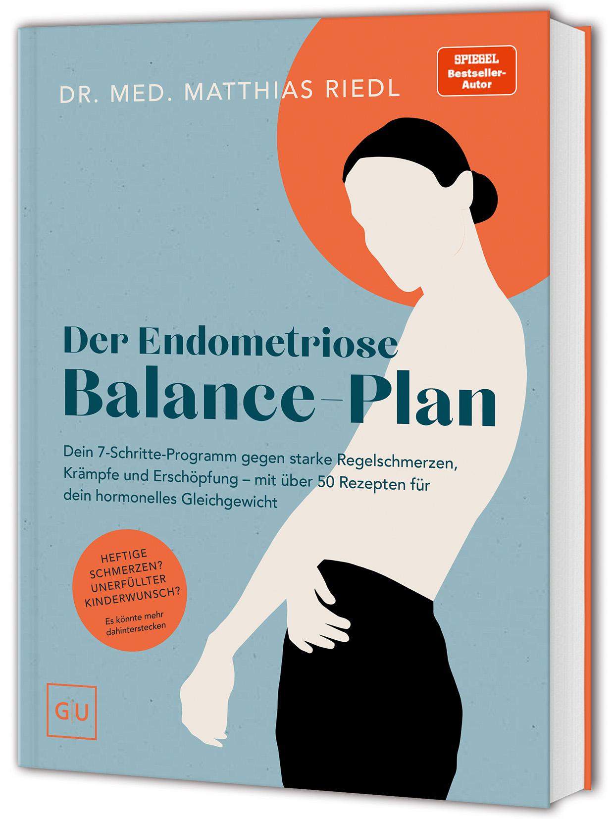 Vorderes Coverbild Der Endometriose-Balance-Plan
