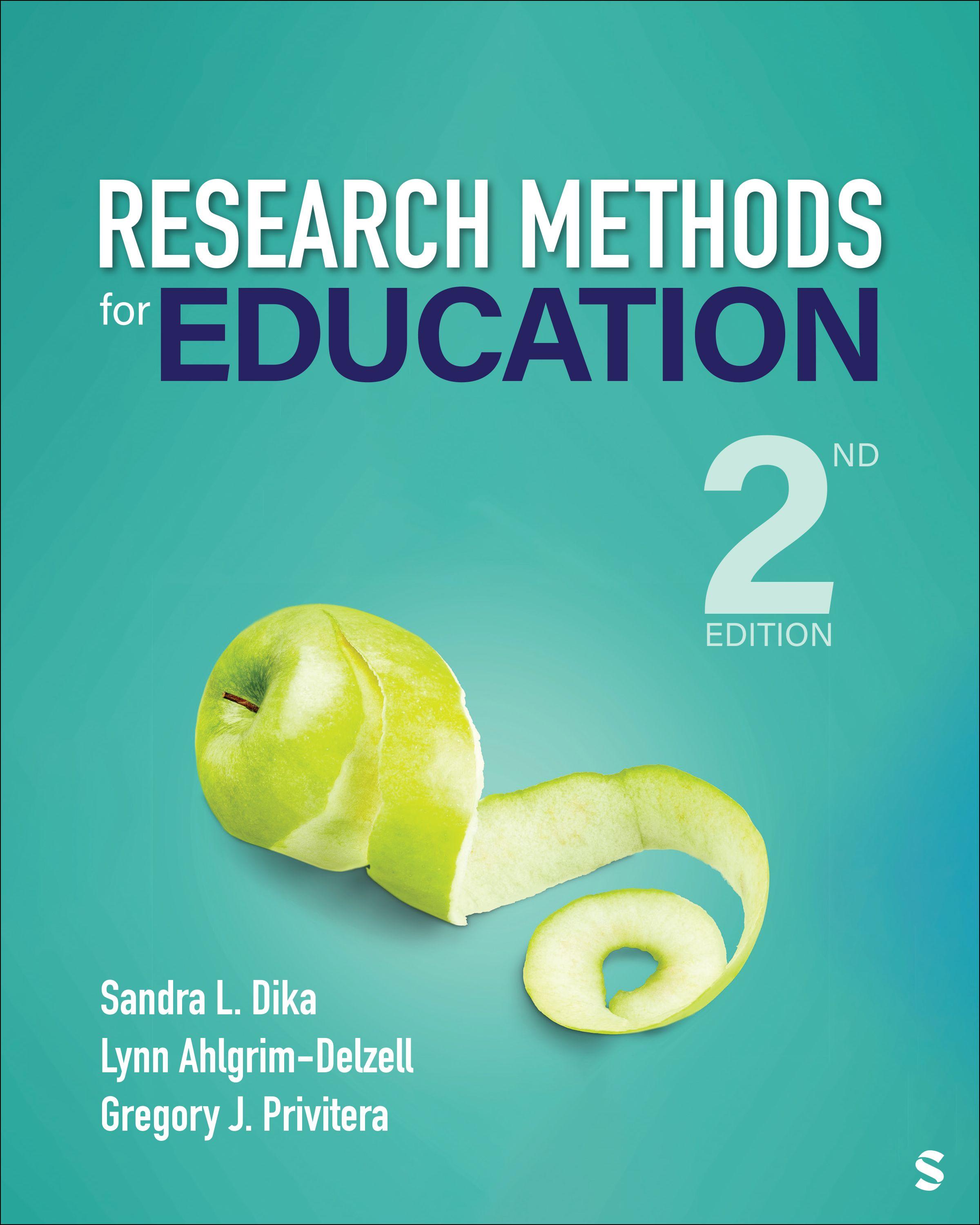 Vorderes Coverbild Research Methods for Education