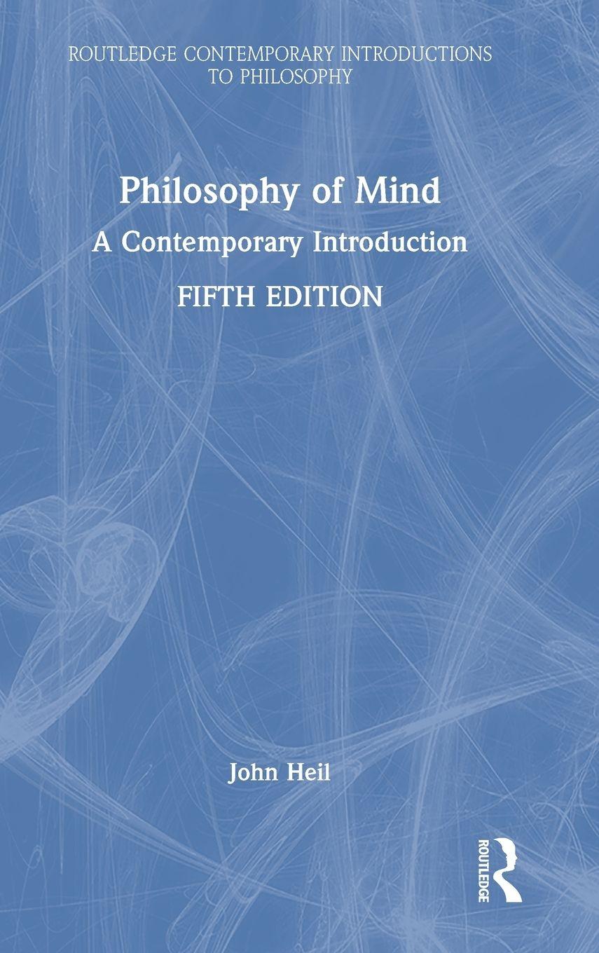 Vorderes Coverbild Philosophy of Mind