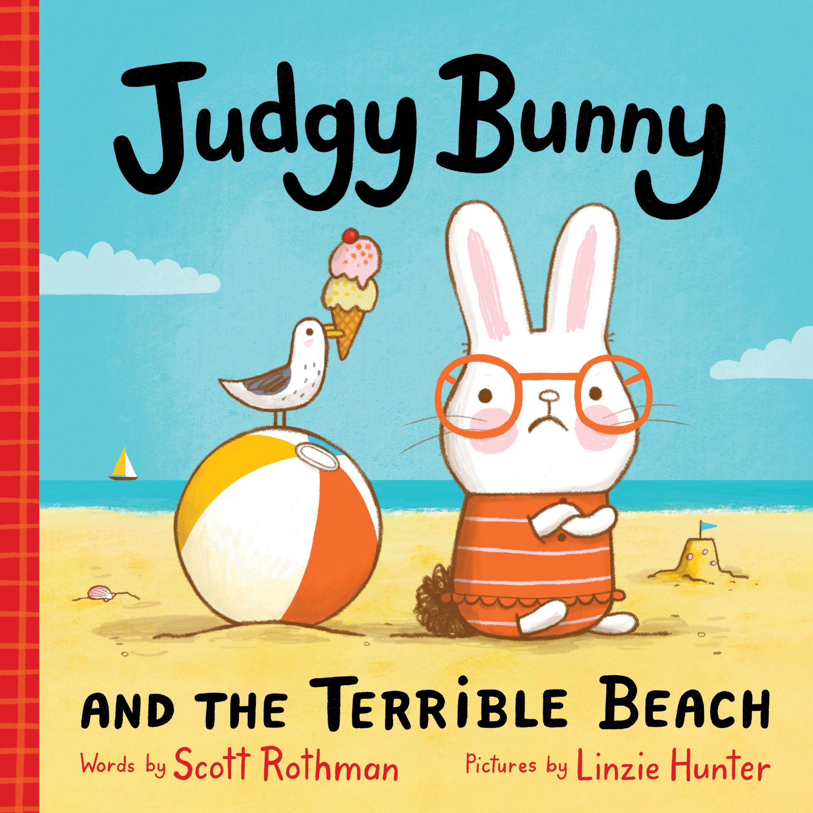 Vorderes Coverbild Judgy Bunny and the Terrible Beach