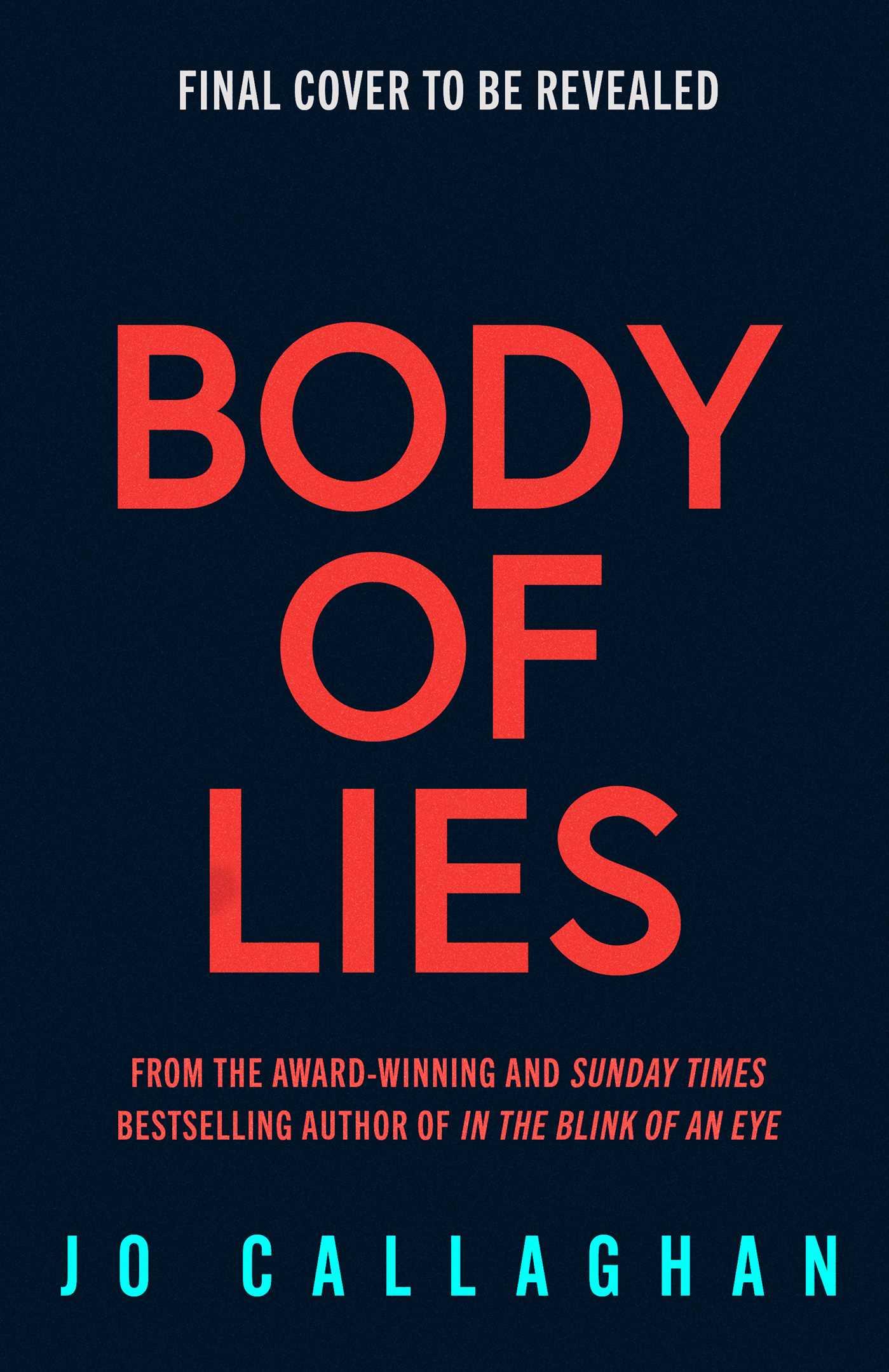 Vorderes Coverbild Body of Lies