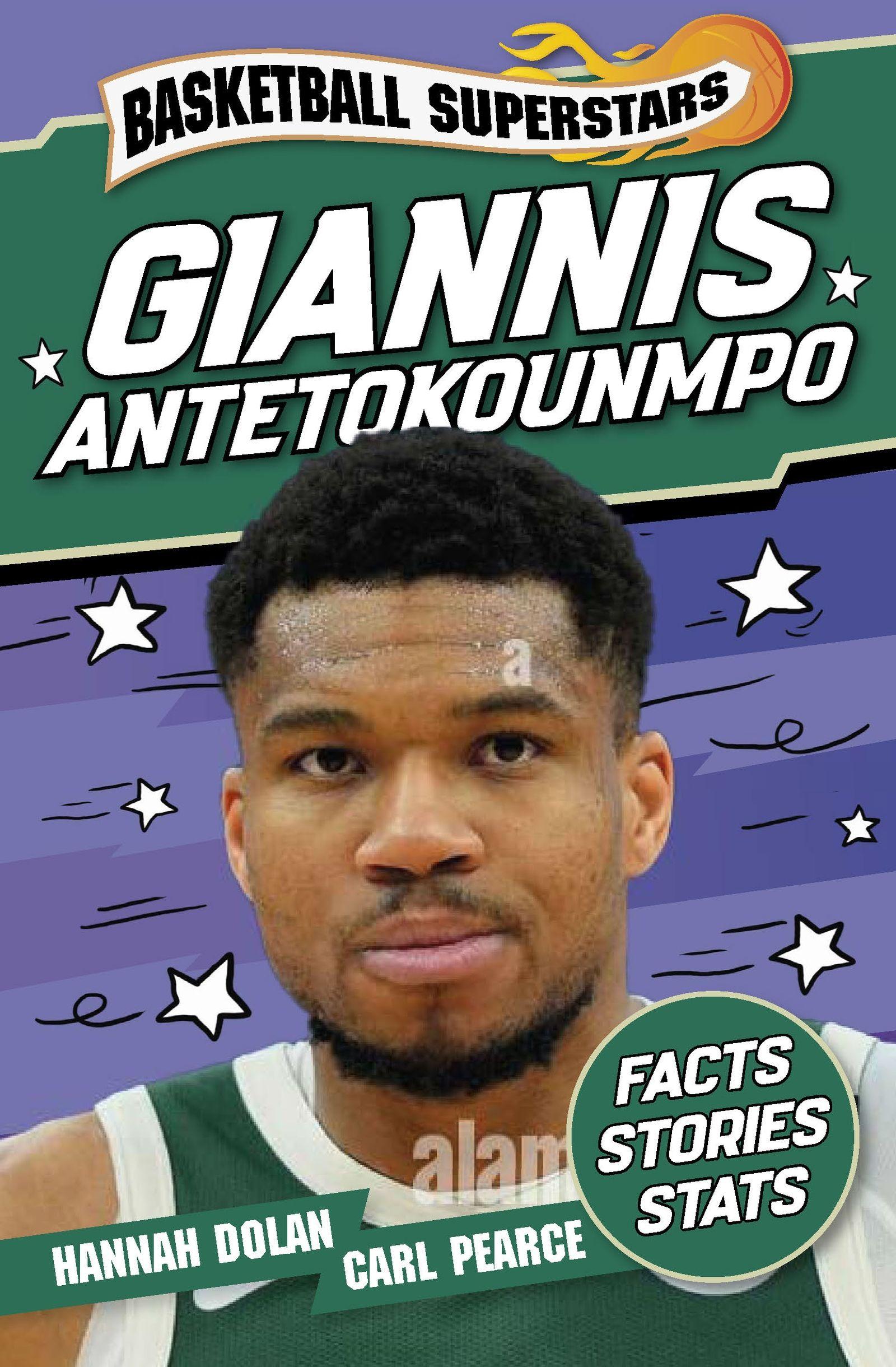 Vorderes Coverbild Basketball Superstars: Giannis Antetokounmpo