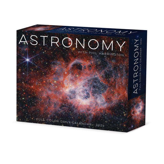 Vorderes Coverbild Astronomy 2026 5.4 X 6.2 Box Calendar