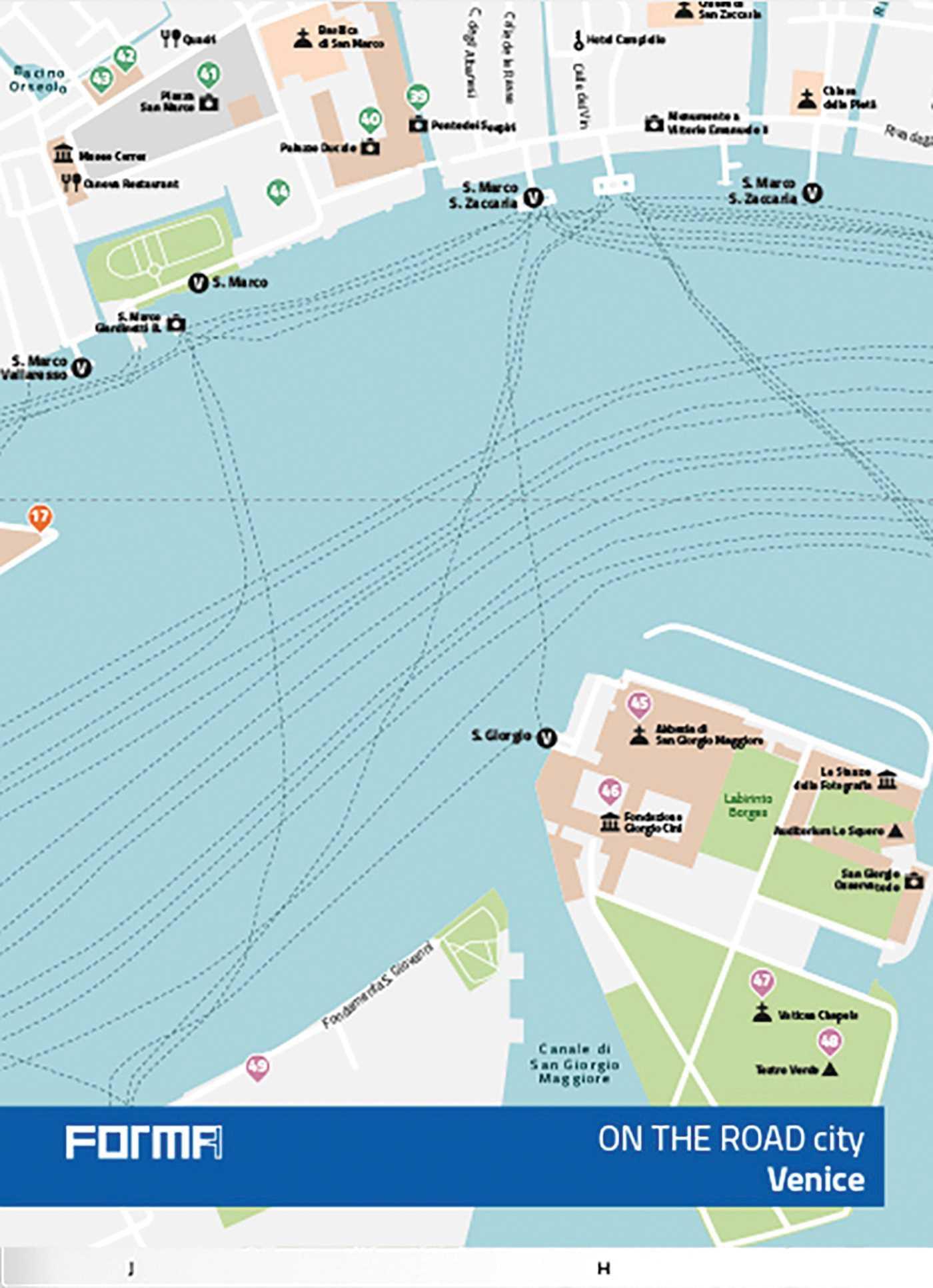 Vorderes Coverbild Venice: On the Road Architecture Guides