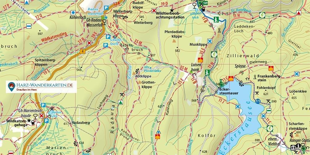 Beispielinhalt (Bild) Bad Harzburg 1:15 000