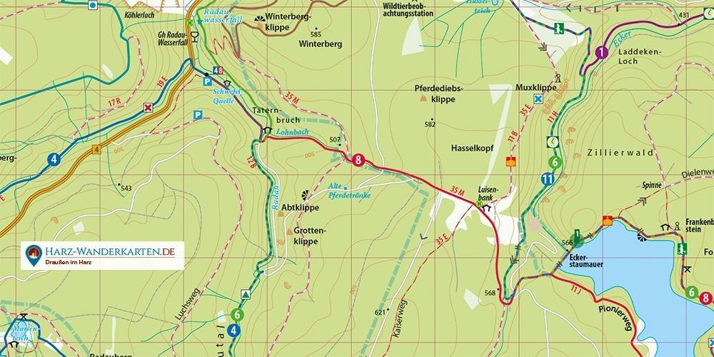 Beispielinhalt (Bild) Bad Harzburg 1:15 000