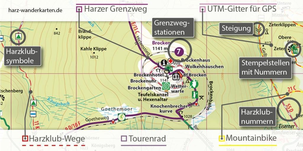 Beispielinhalt (Bild) Harzer Grenzweg