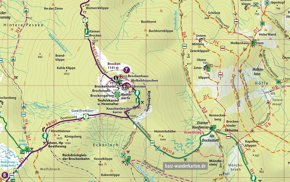 Beispielinhalt (Bild) Harzer Grenzweg