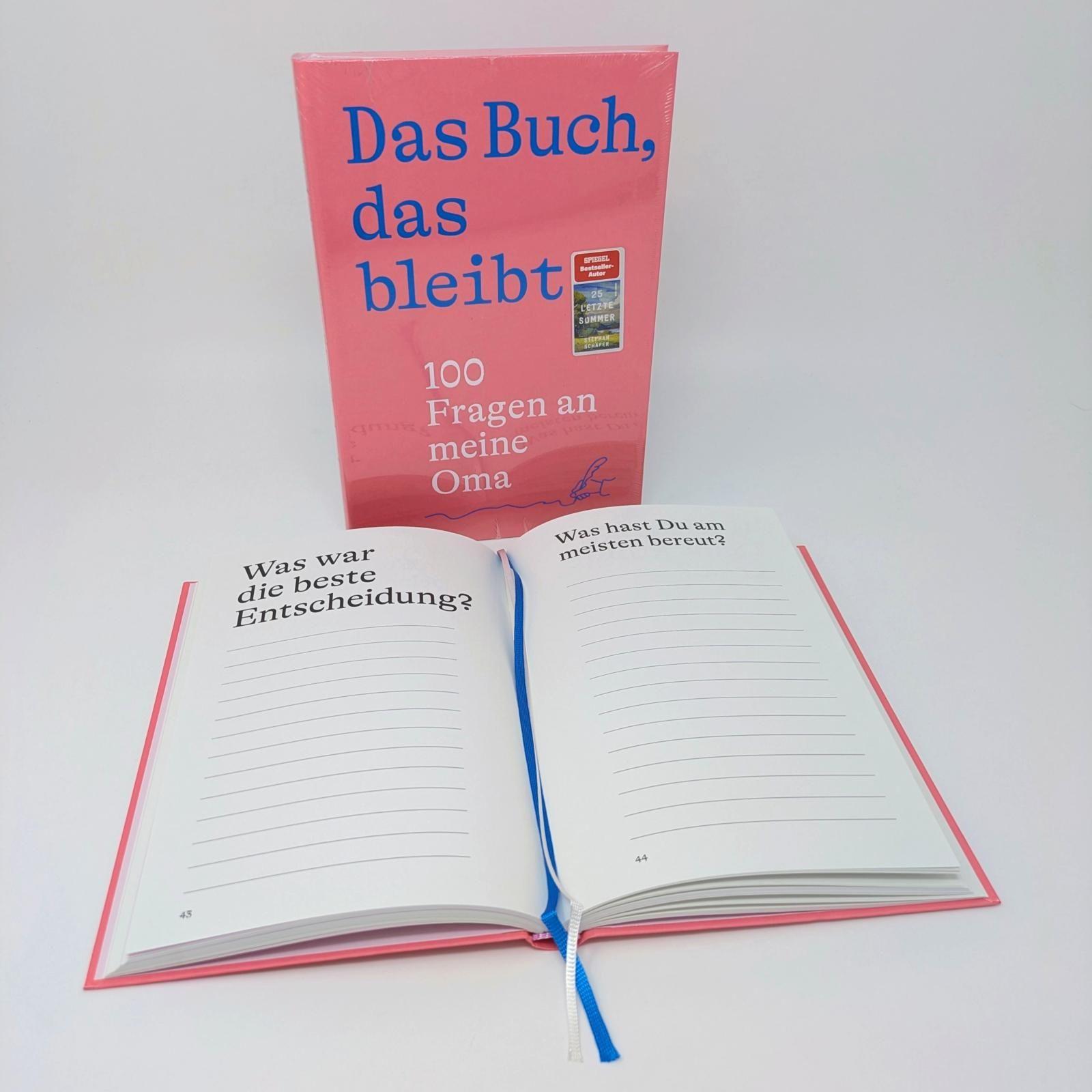 Beispielinhalt (Bild) Das Buch, das bleibt