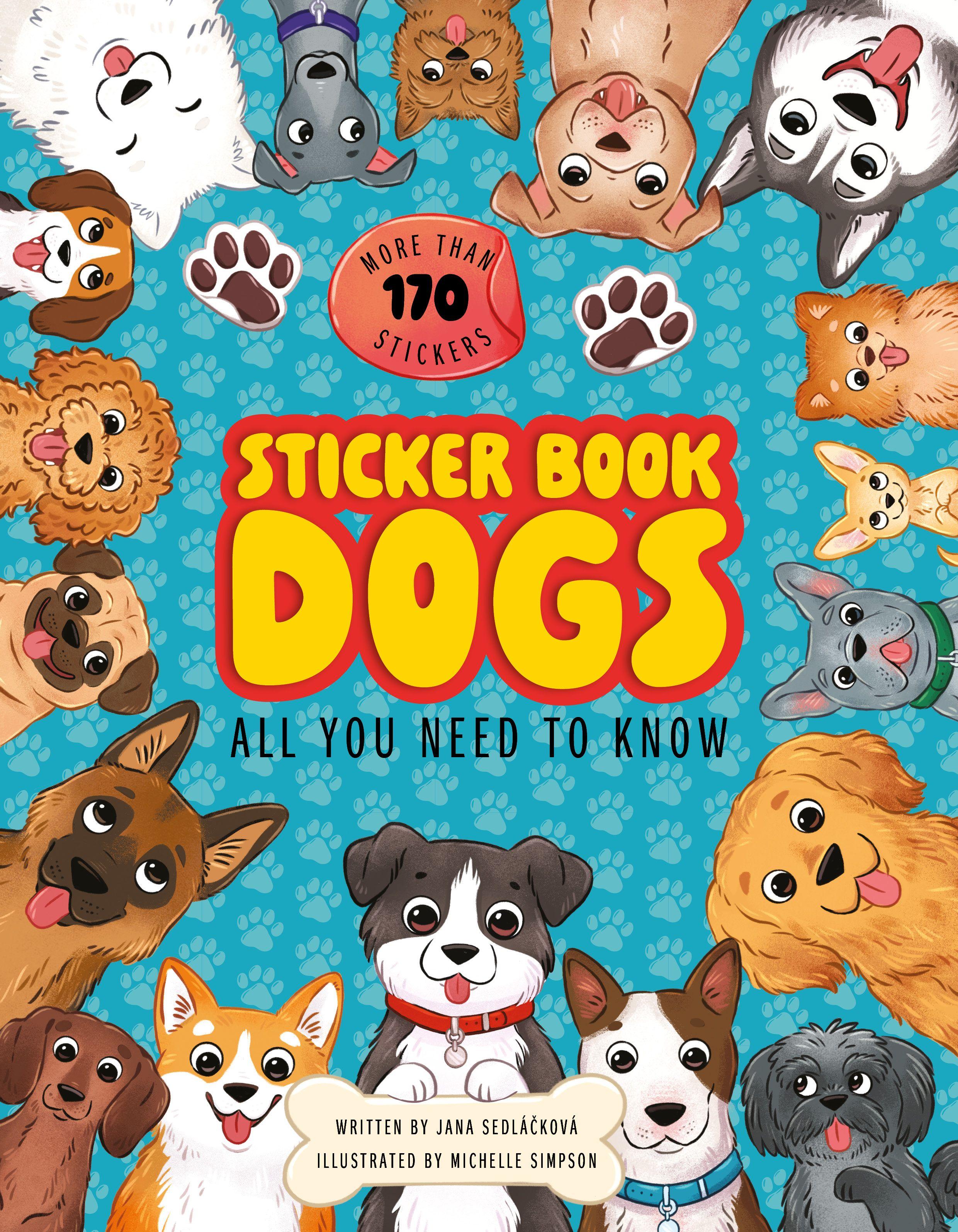 Vorderes Coverbild Sticker Book: Dogs