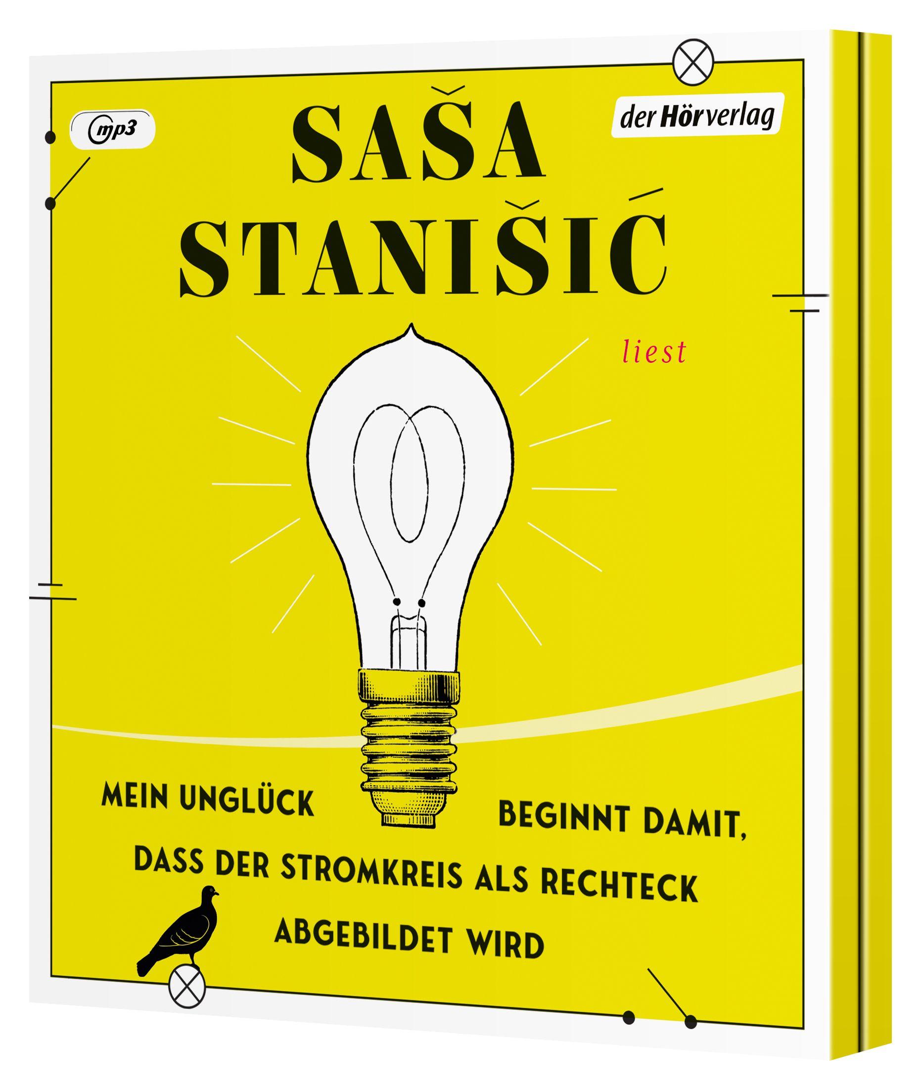 Vorderes Coverbild Mein Unglück beginnt damit, dass der Stromkreis als Rechteck abgebildet wird
