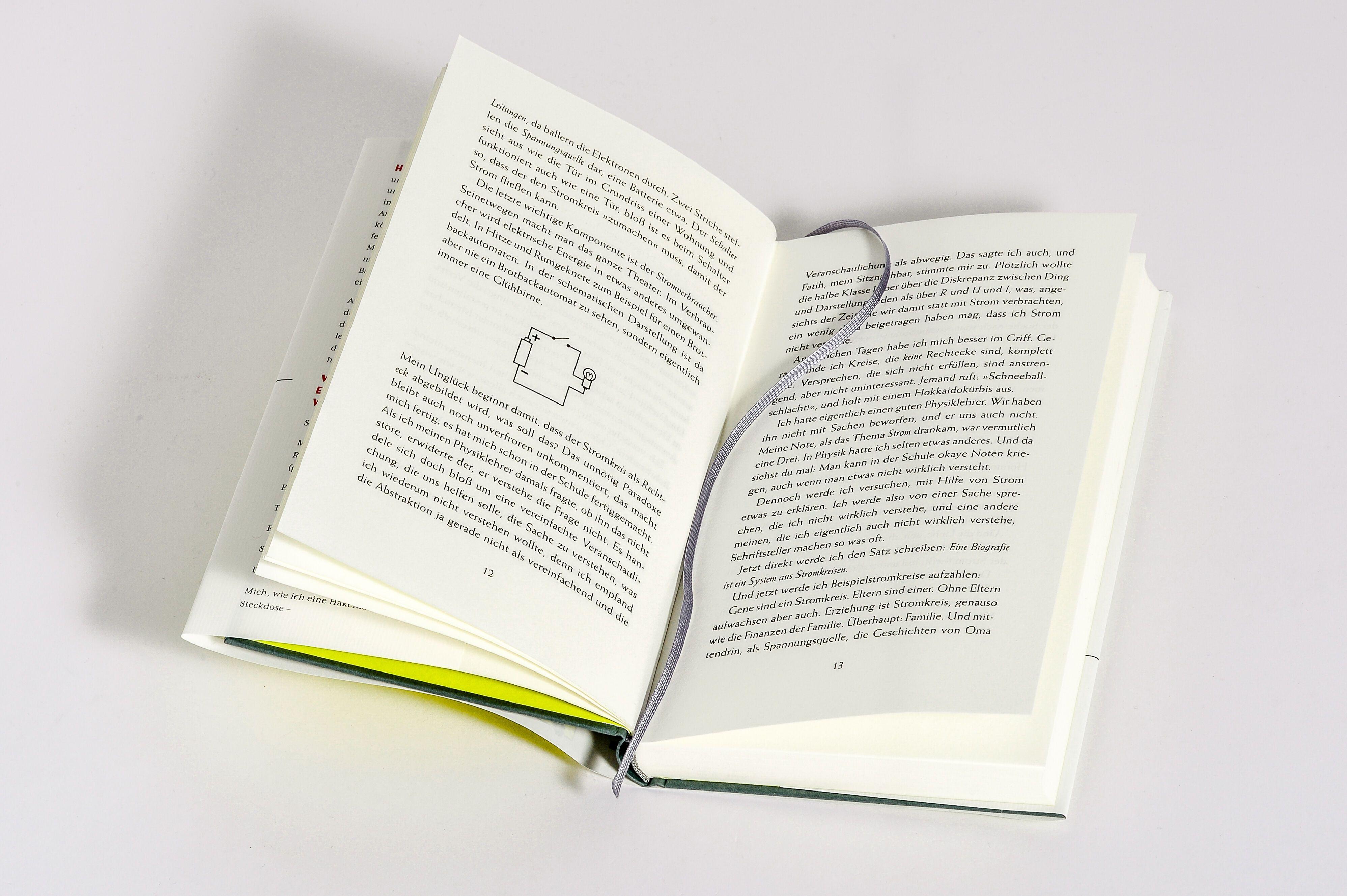 Beispielinhalt (Bild) Mein Unglück beginnt damit, dass der Stromkreis als Rechteck abgebildet wird