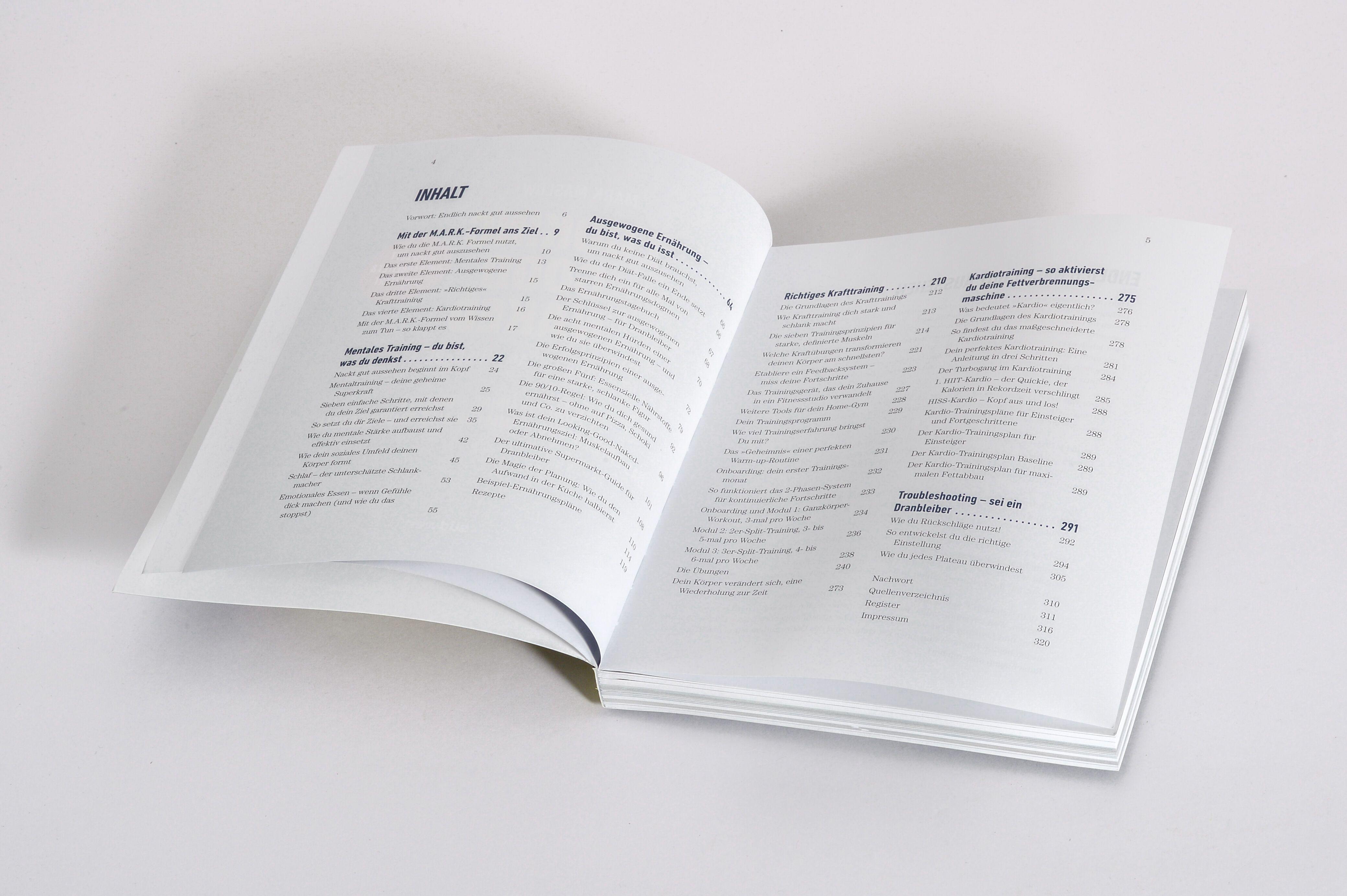 Beispielinhalt (Bild) Looking Good Naked: Die Gesamtausgabe