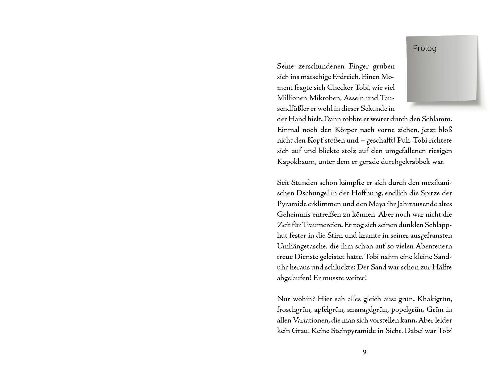 Beispielinhalt (Bild) Checker Tobi 3: Die heimliche Herrscherin der Erde