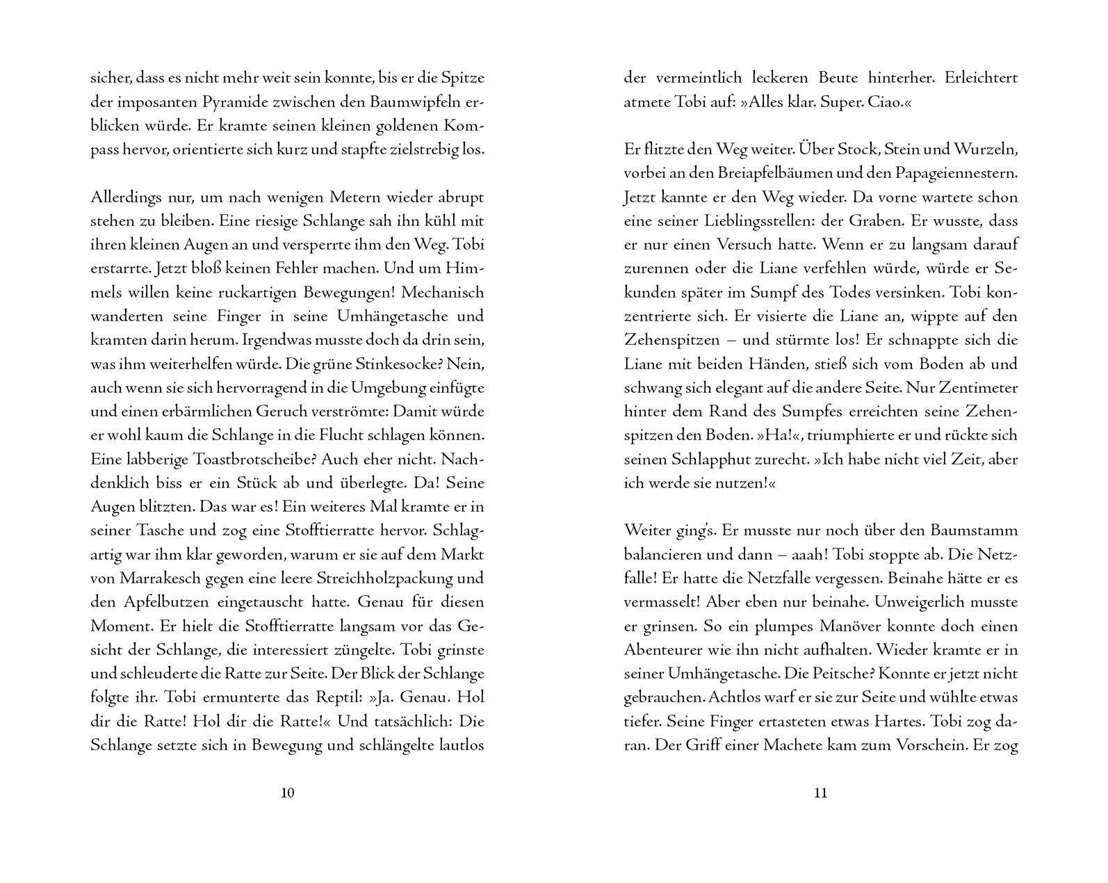 Beispielinhalt (Bild) Checker Tobi 3: Die heimliche Herrscherin der Erde