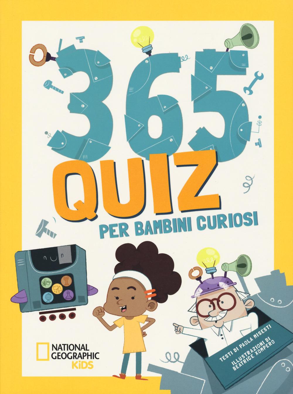 Vorderes Coverbild 365 quiz per bambini curiosi