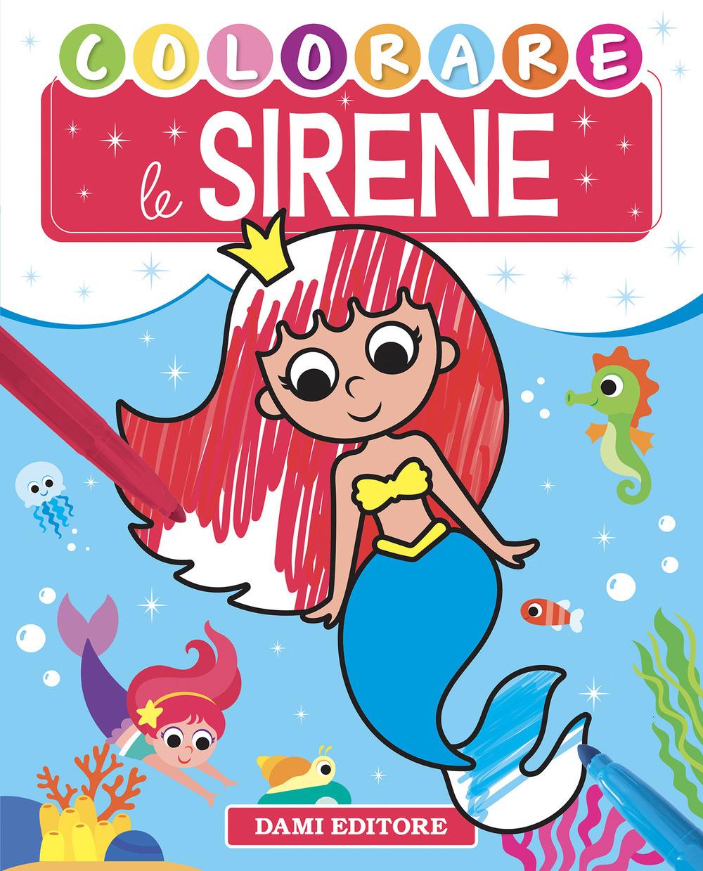 Vorderes Coverbild Colorare le sirene