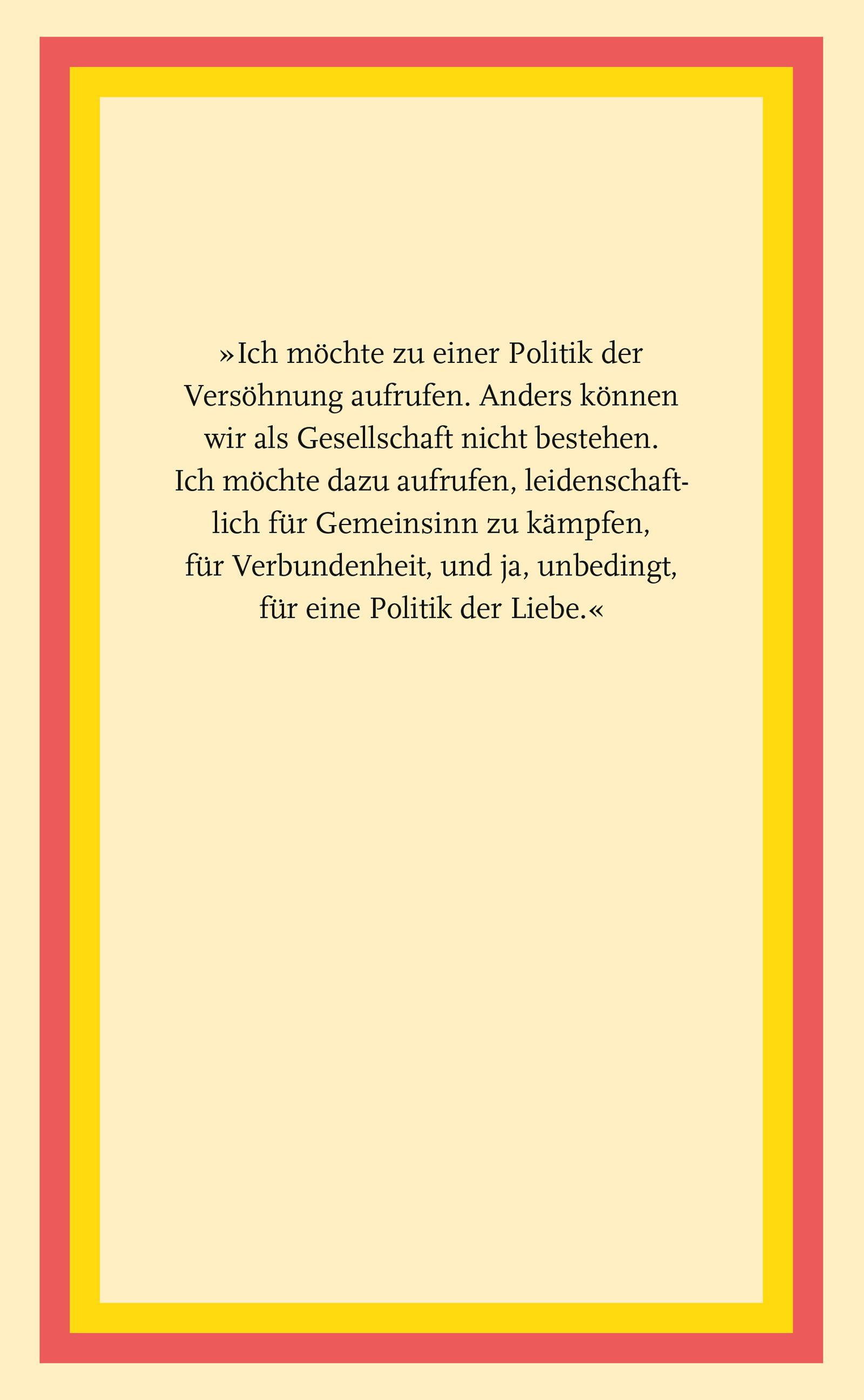 Beispielinhalt (Bild) Liebe! Ein Aufruf