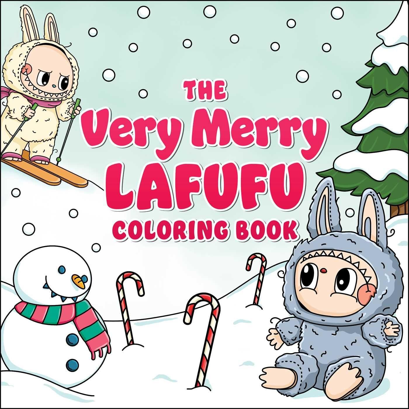 Vorderes Coverbild The Very Merry Lafufu Coloring Book
