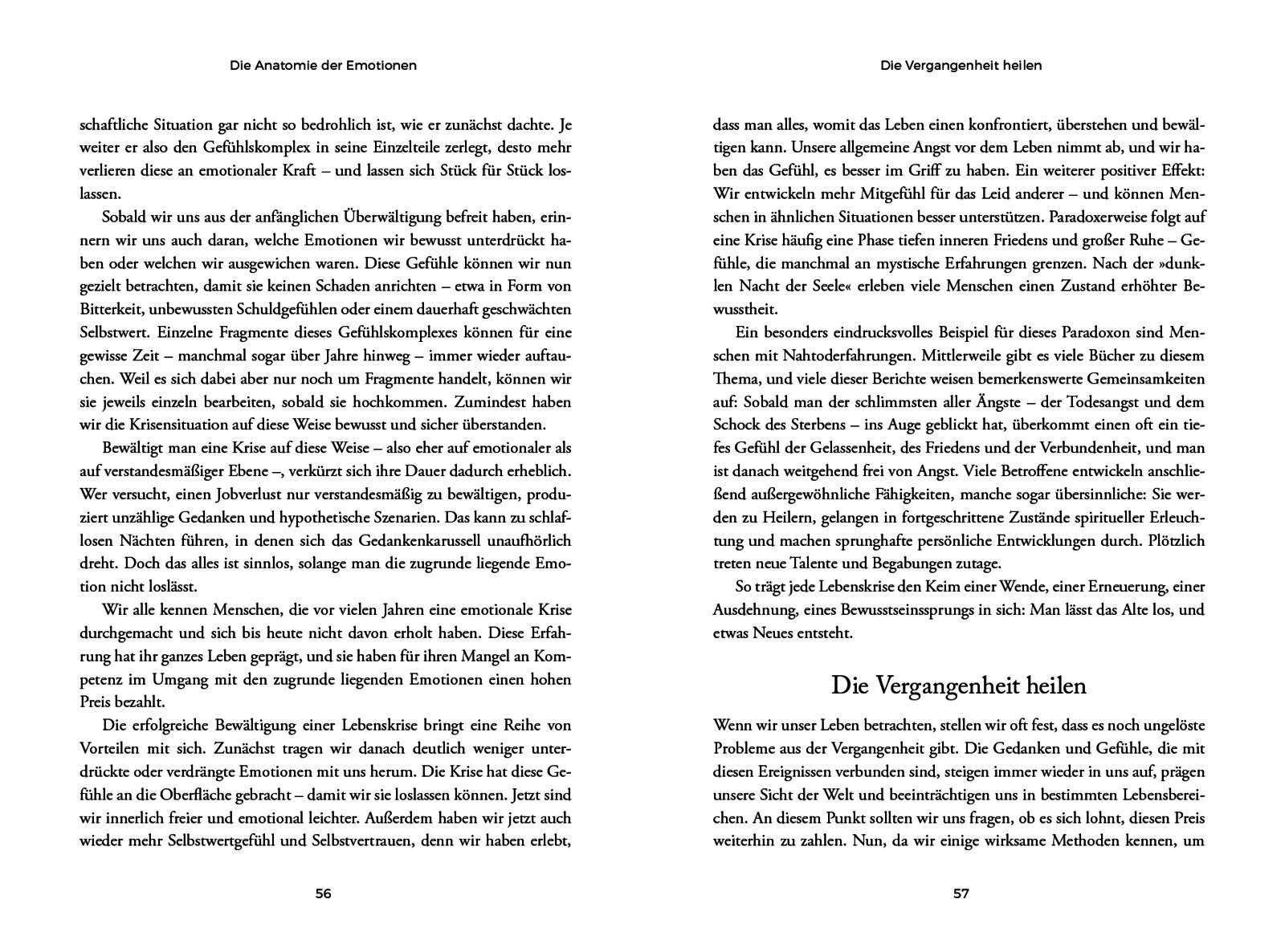 Beispielinhalt (Bild) Loslassen