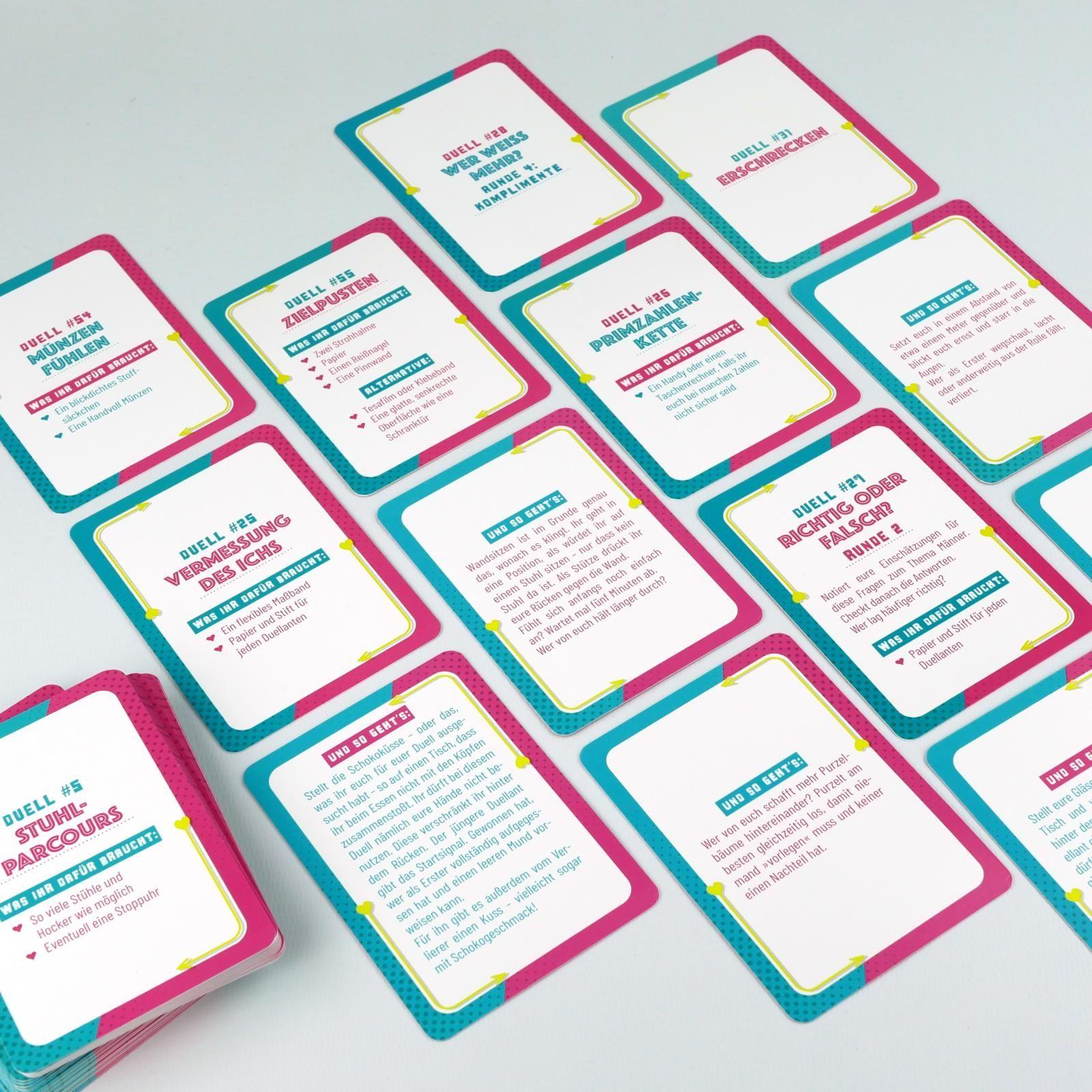 Beispielinhalt (Bild) Mit dir spiele ich am liebsten - Das ultimative Paarduell-Kartenspiel