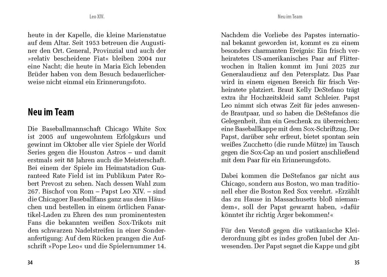 Beispielinhalt (Bild) Leo XIV.