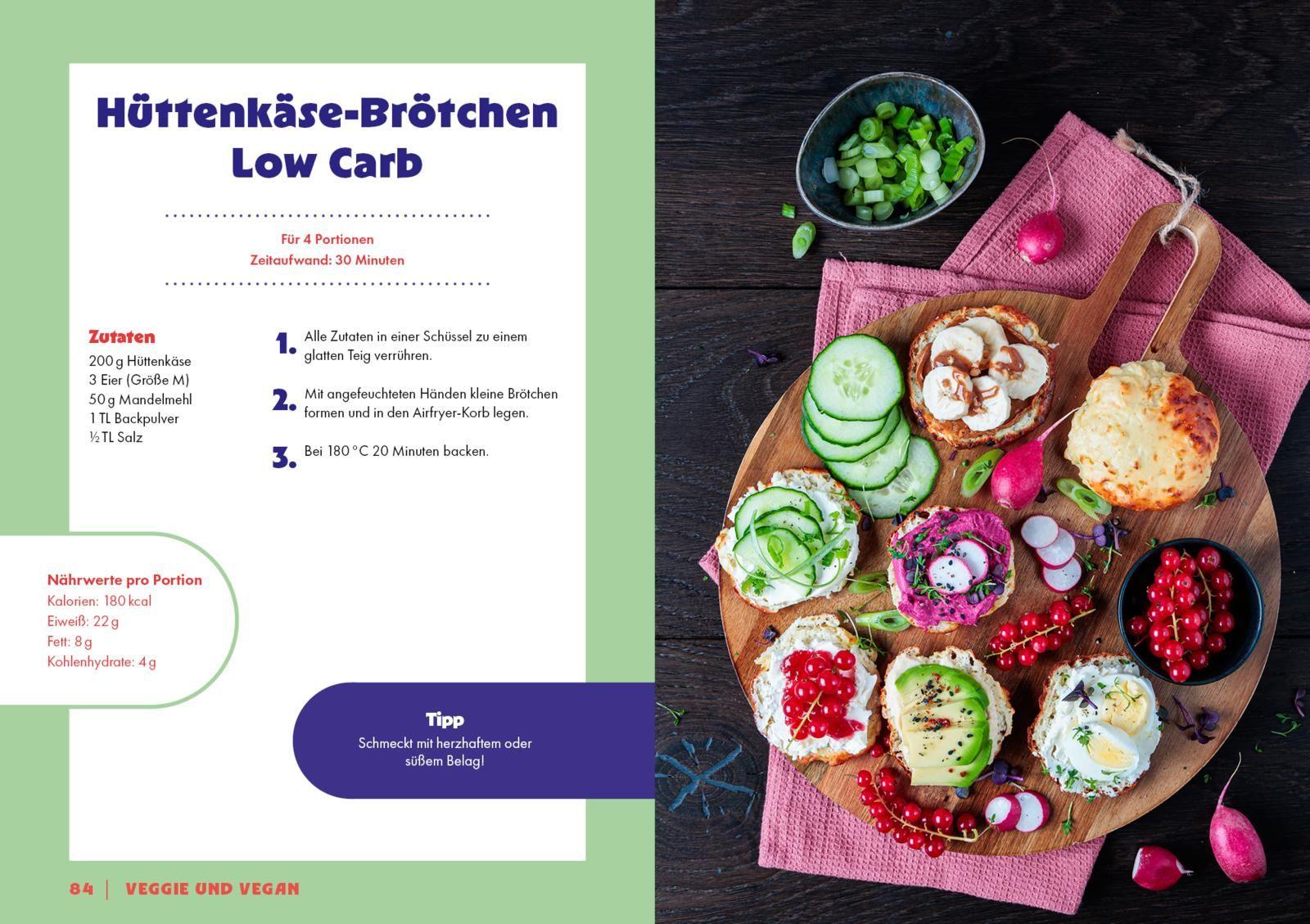 Beispielinhalt (Bild) High-Protein-Power aus dem Airfryer