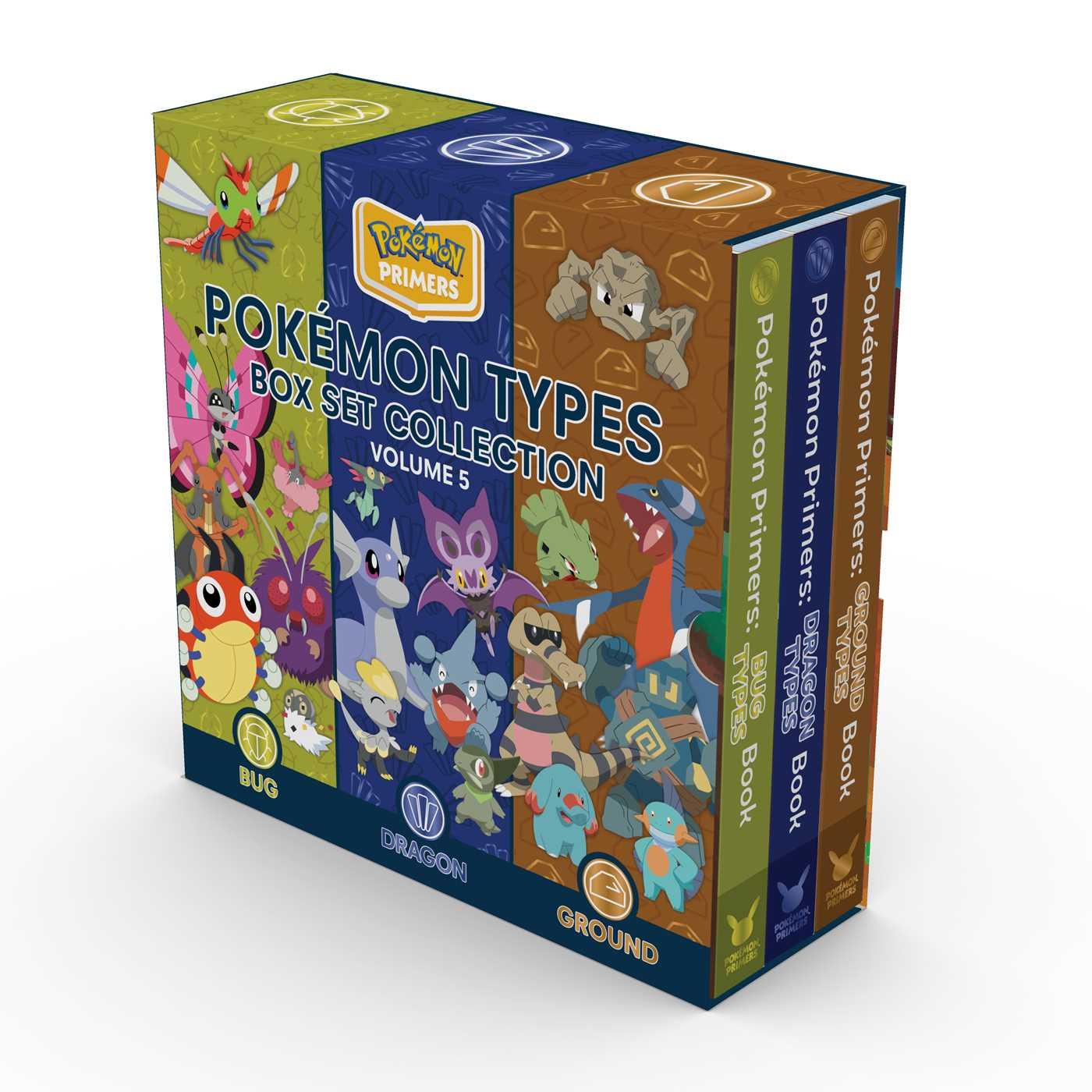 Vorderes Coverbild Pokémon Primers Type Box Set Collection, Volume 5