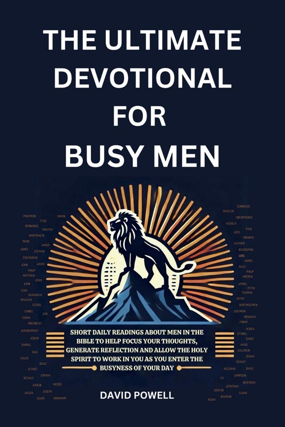 Vorderes Coverbild The Ultimate Devotional for Busy Men