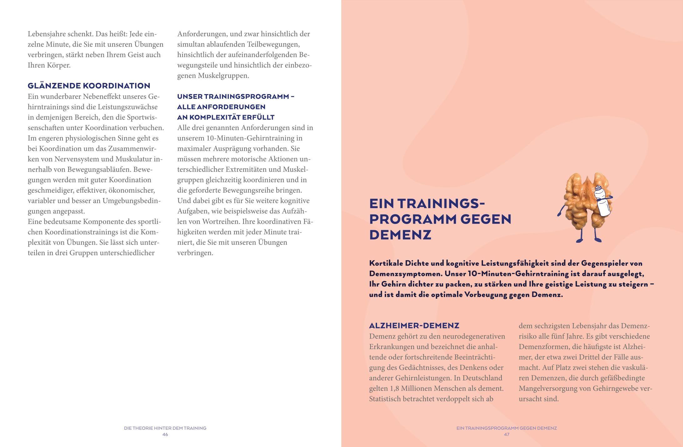 Beispielinhalt (Bild) 10-Minuten-Gehirntraining