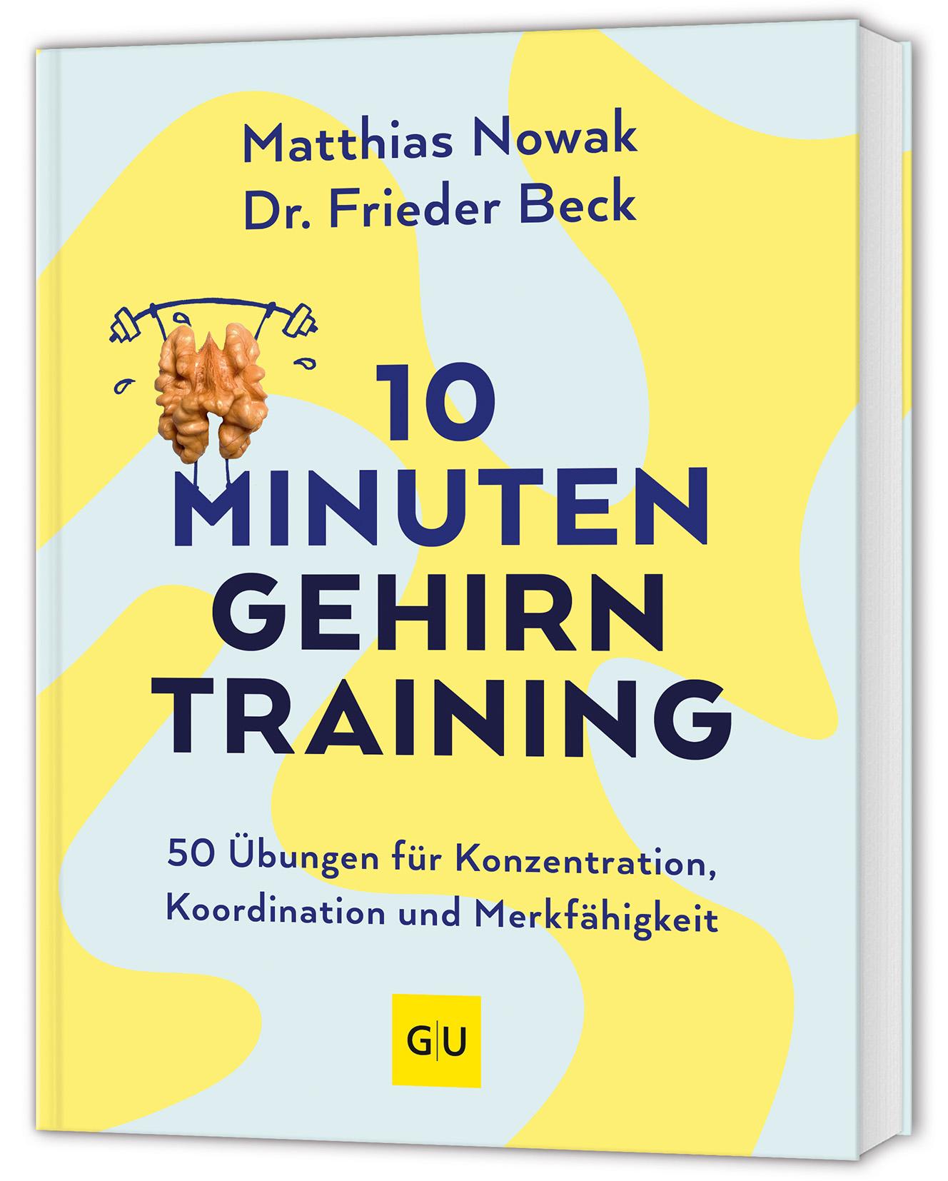 Vorderes Coverbild 10-Minuten-Gehirntraining