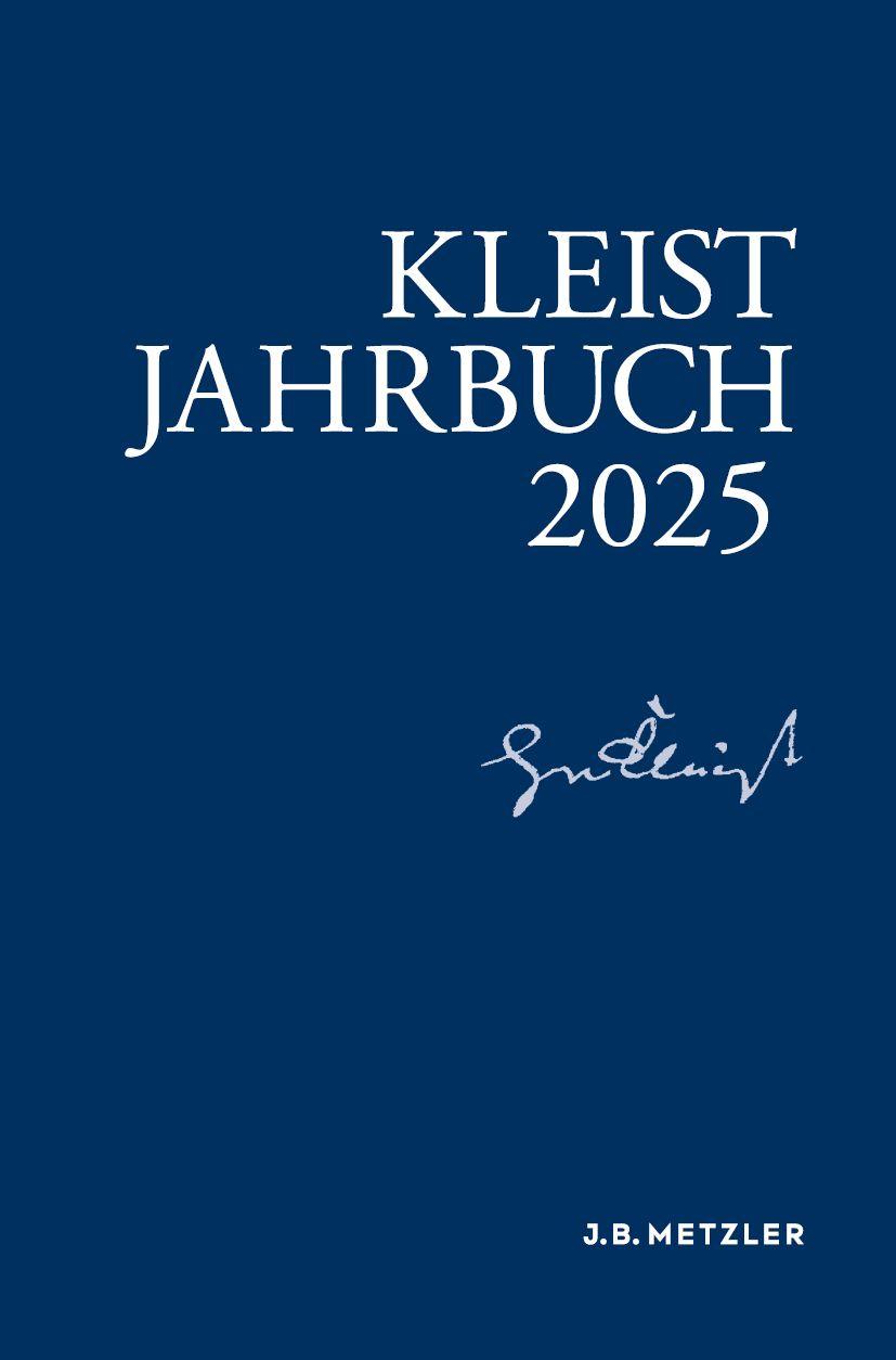 Vorderes Coverbild Kleist-Jahrbuch 2025