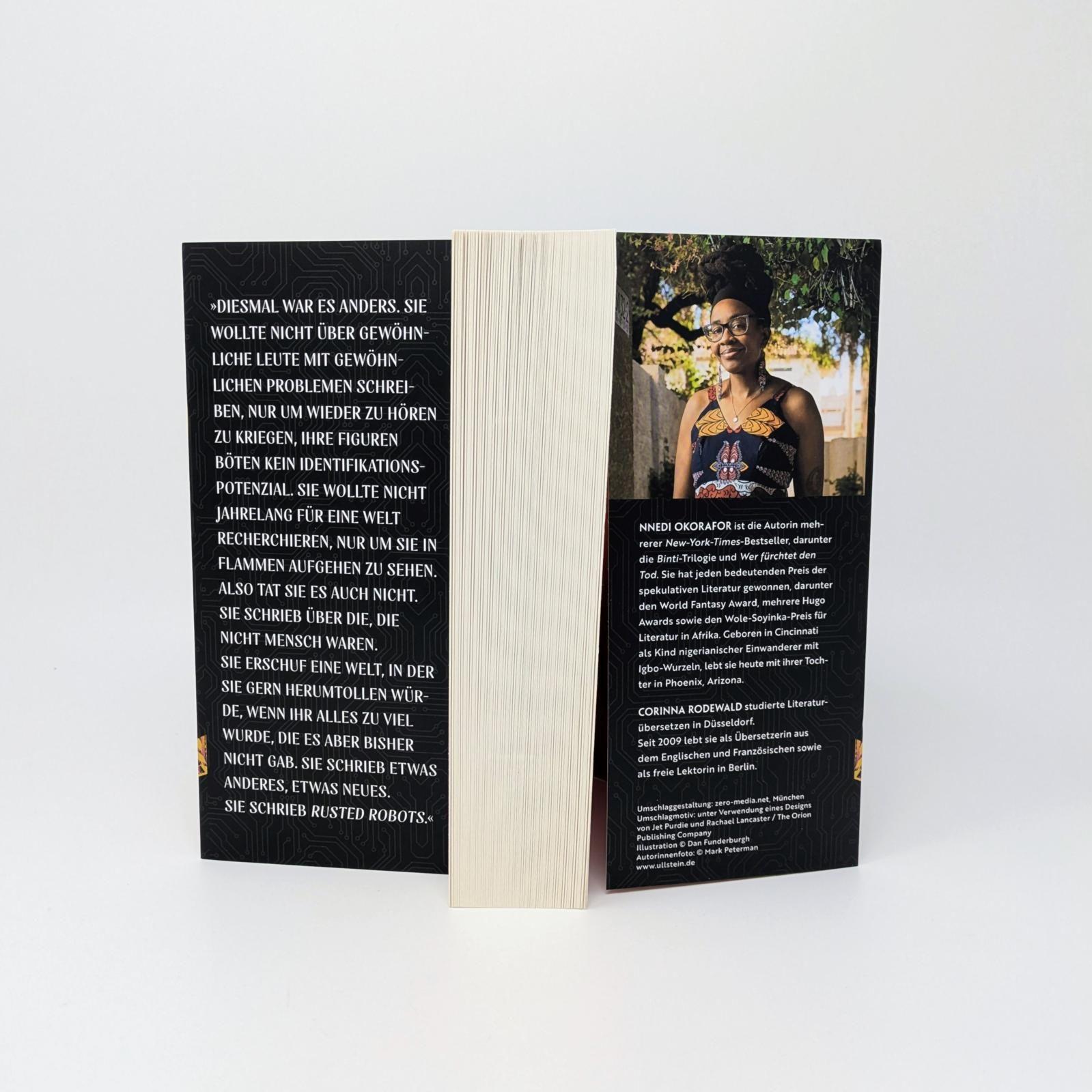 Beispielinhalt (Bild) Tod der Autorin