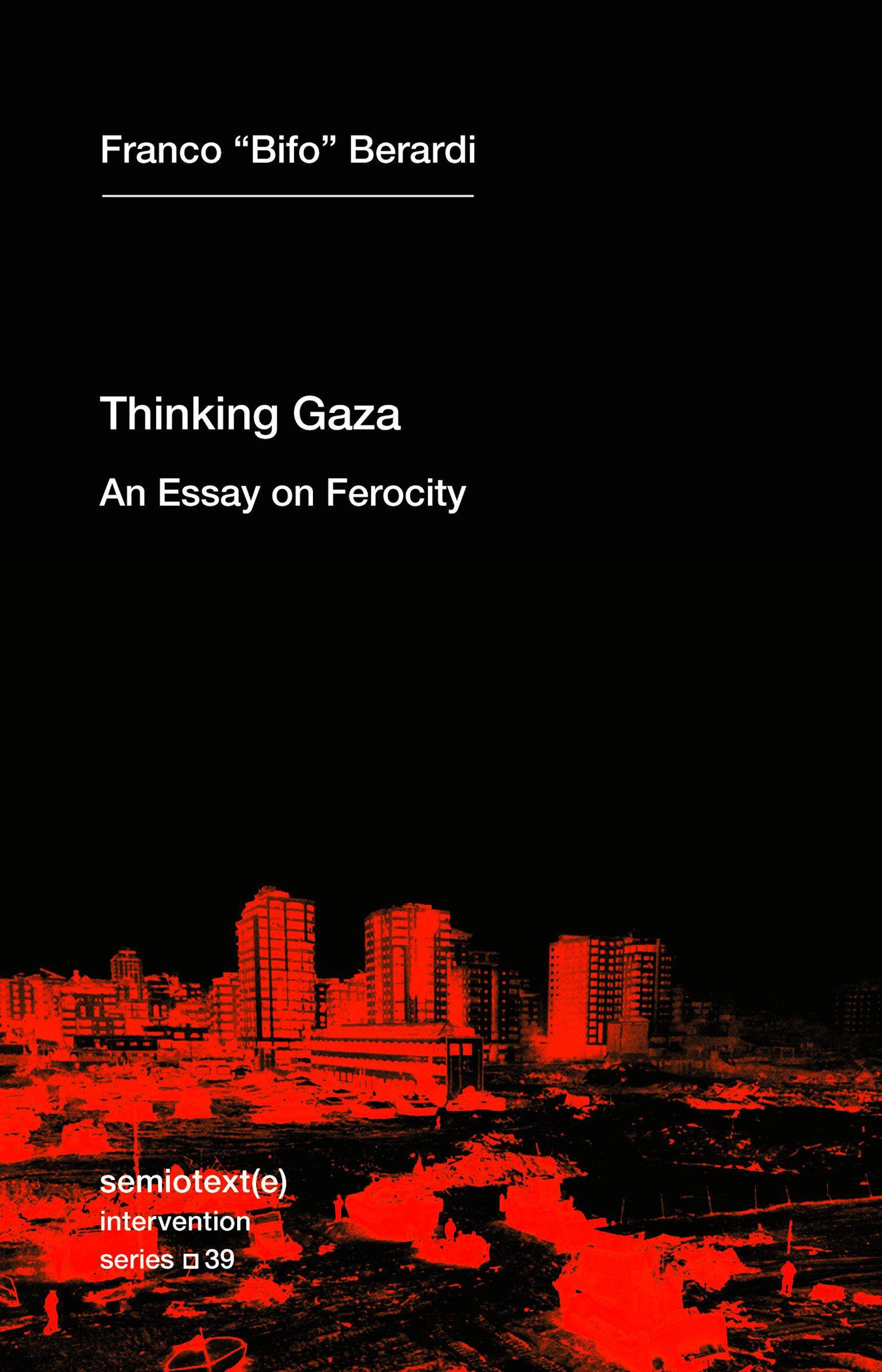 Vorderes Coverbild Thinking Gaza