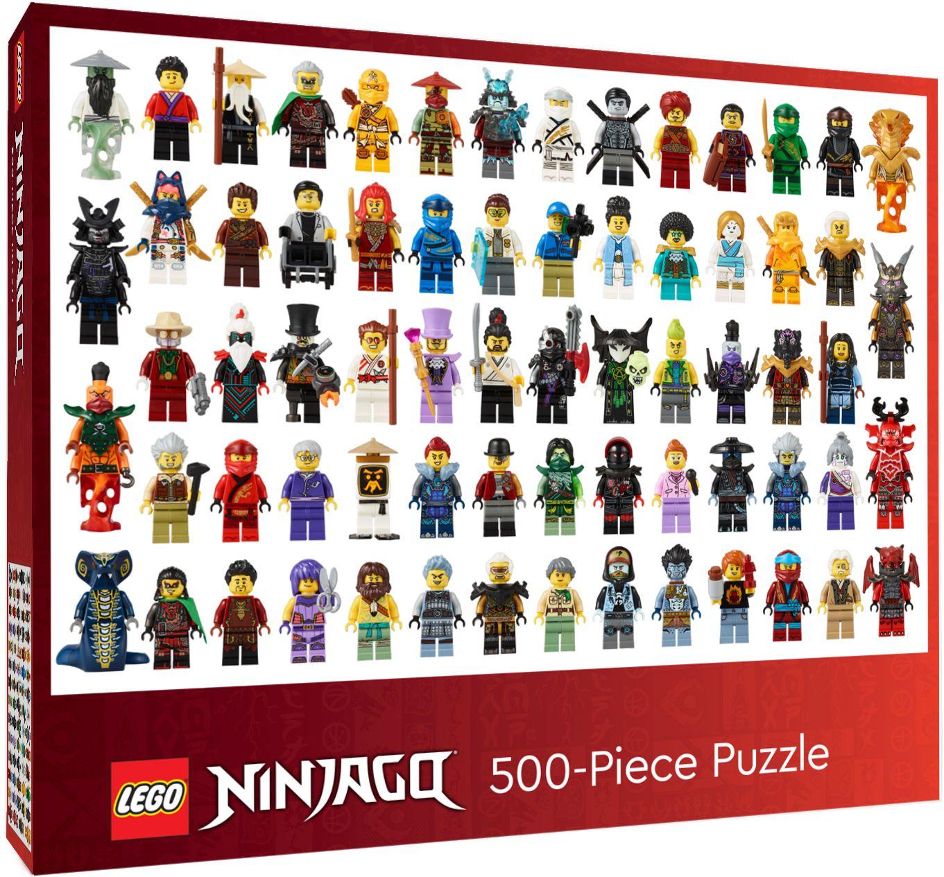 Vorderes Coverbild Lego Ninjago 500-Piece Puzzle