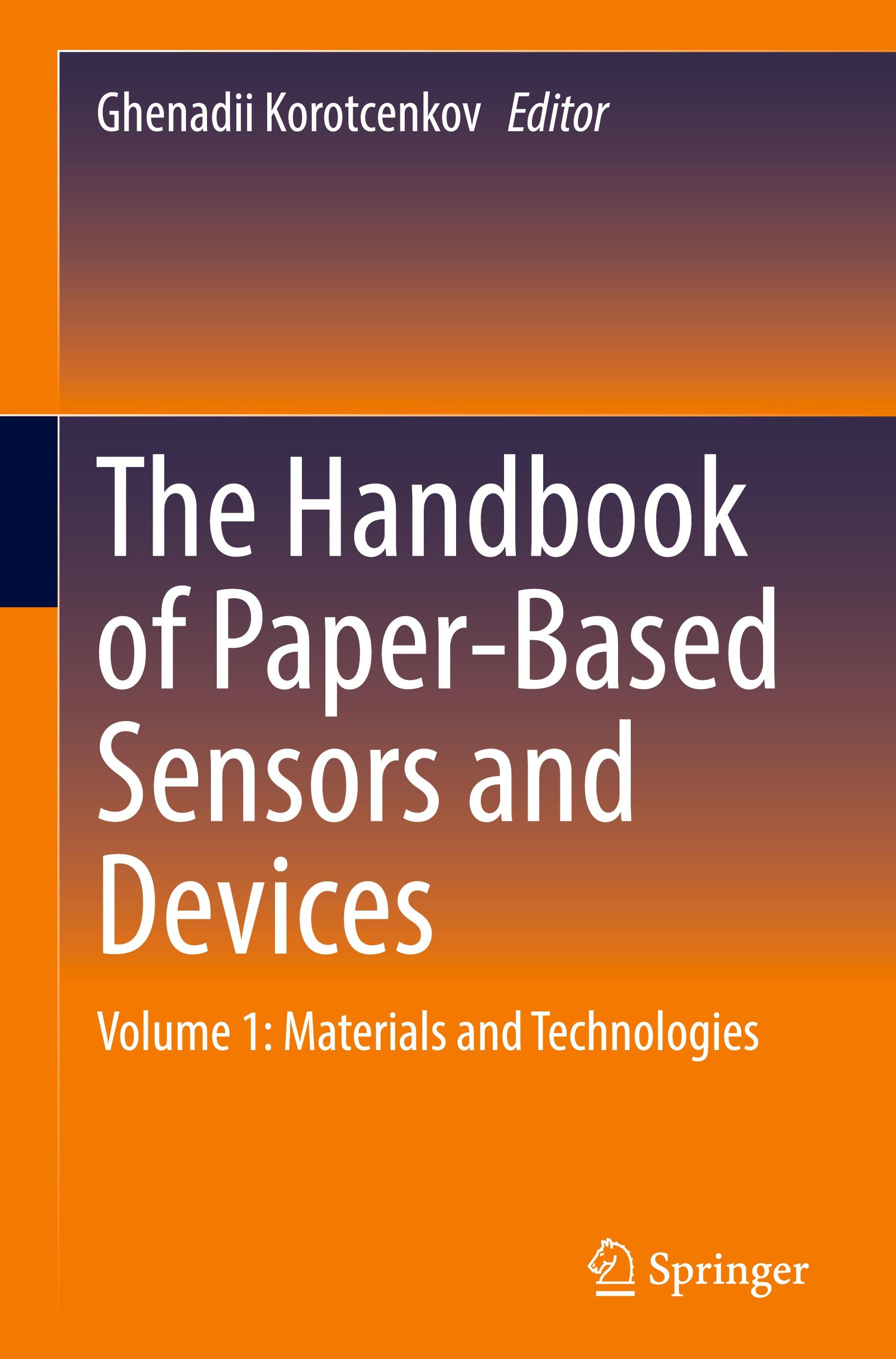 Vorderes Coverbild The Handbook of Paper-Based Sensors and Devices