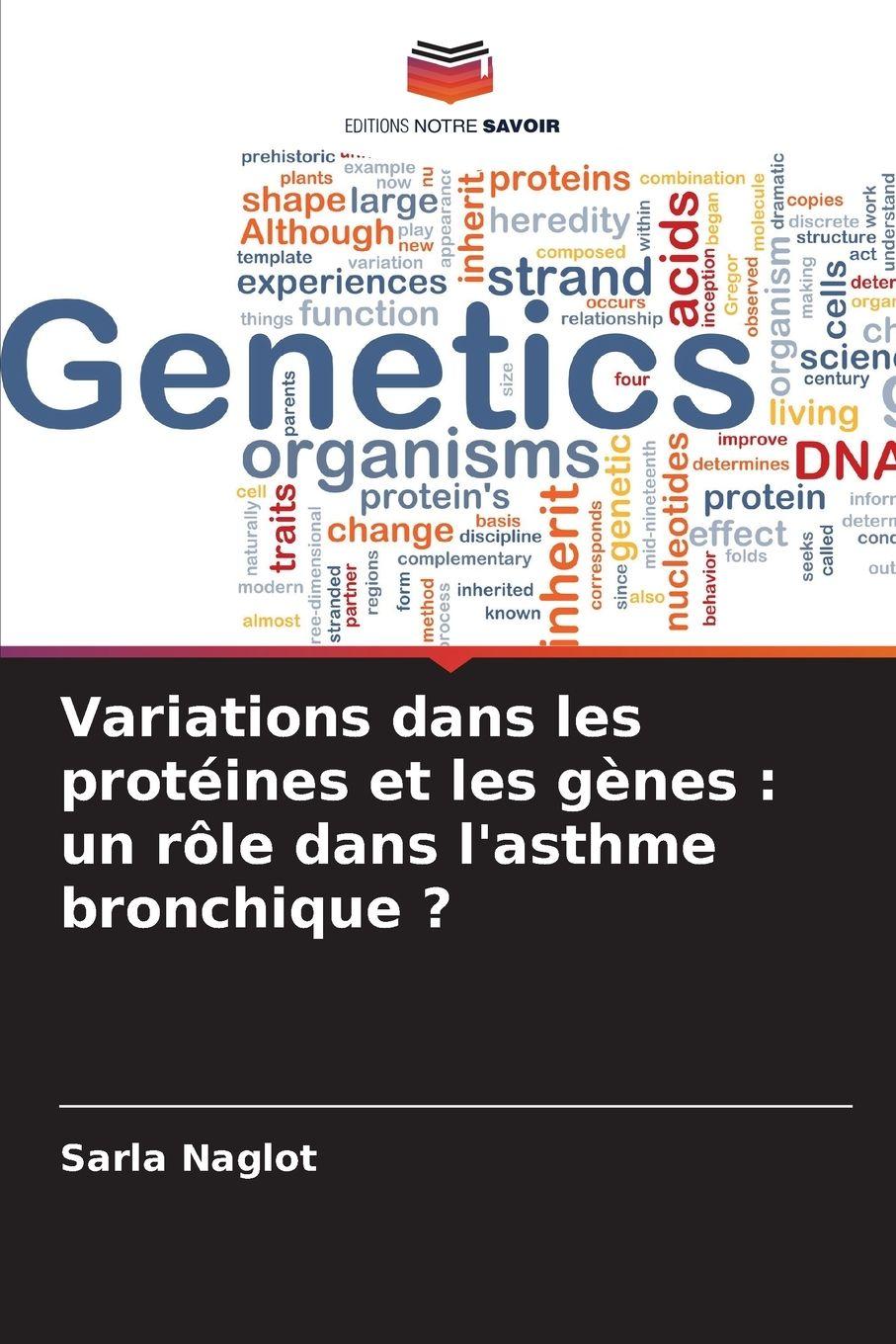 Vorderes Coverbild Variations dans les protéines et les gènes