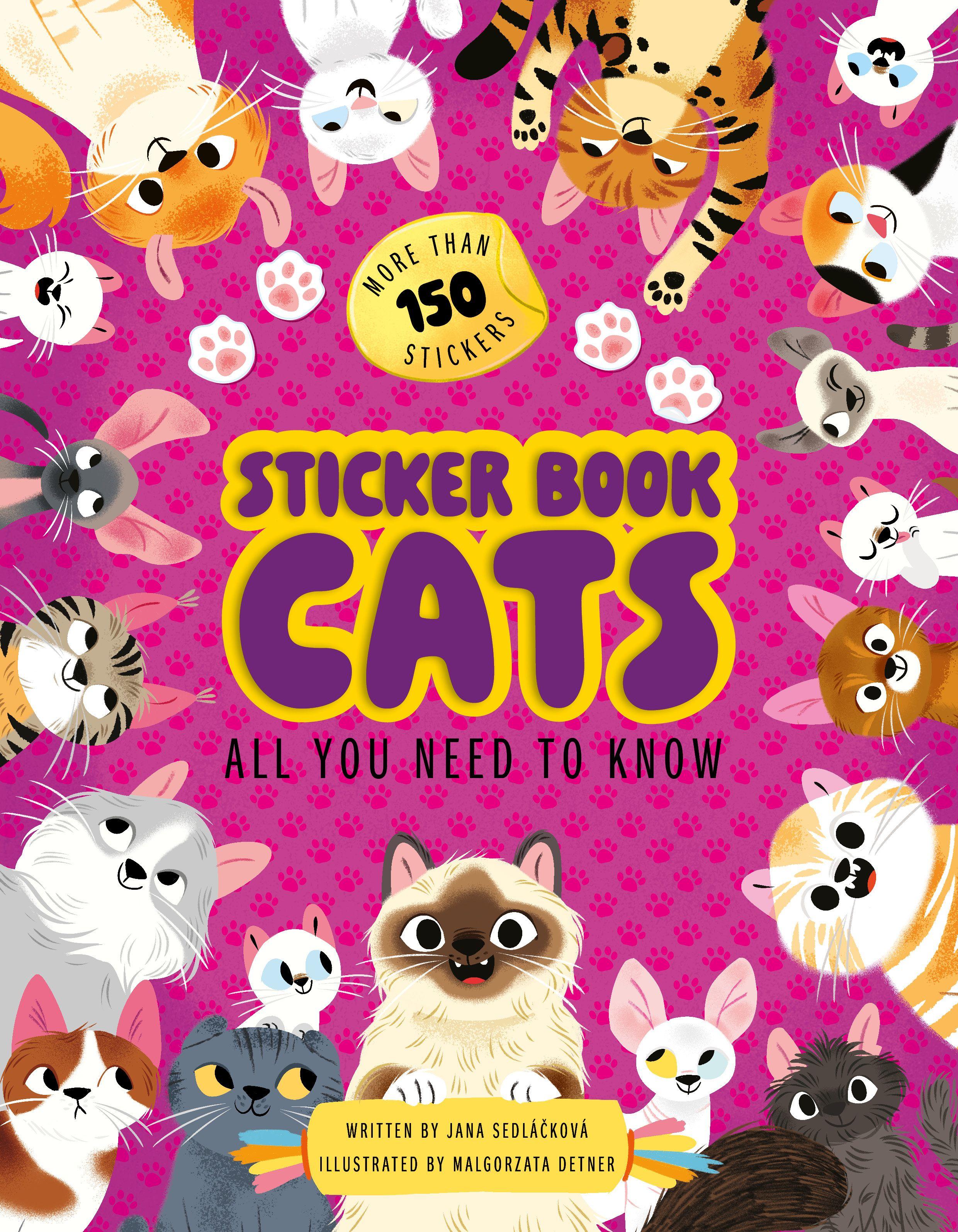 Vorderes Coverbild Sticker Book: Cats