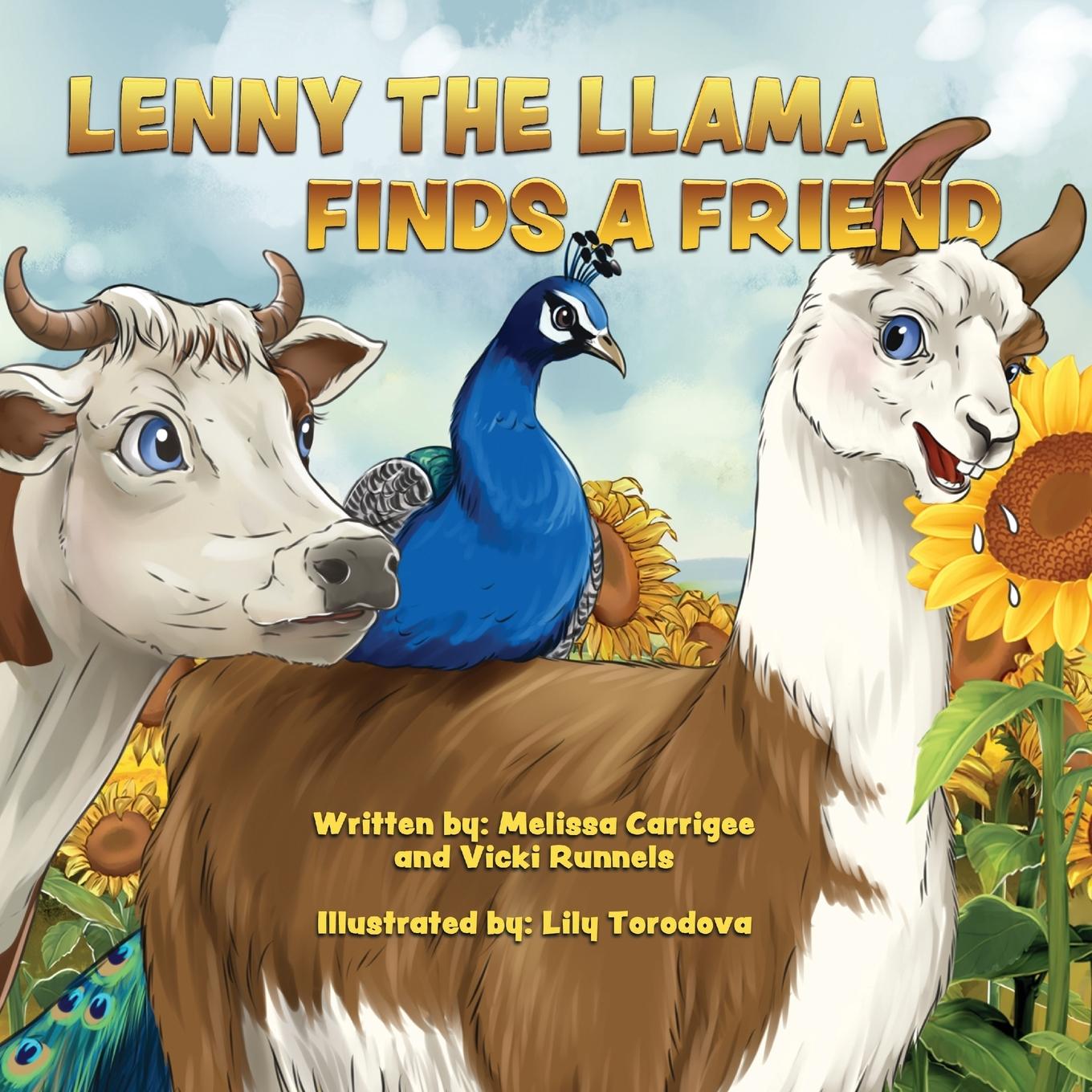 Vorderes Coverbild Lenny the Llama Finds a Friend