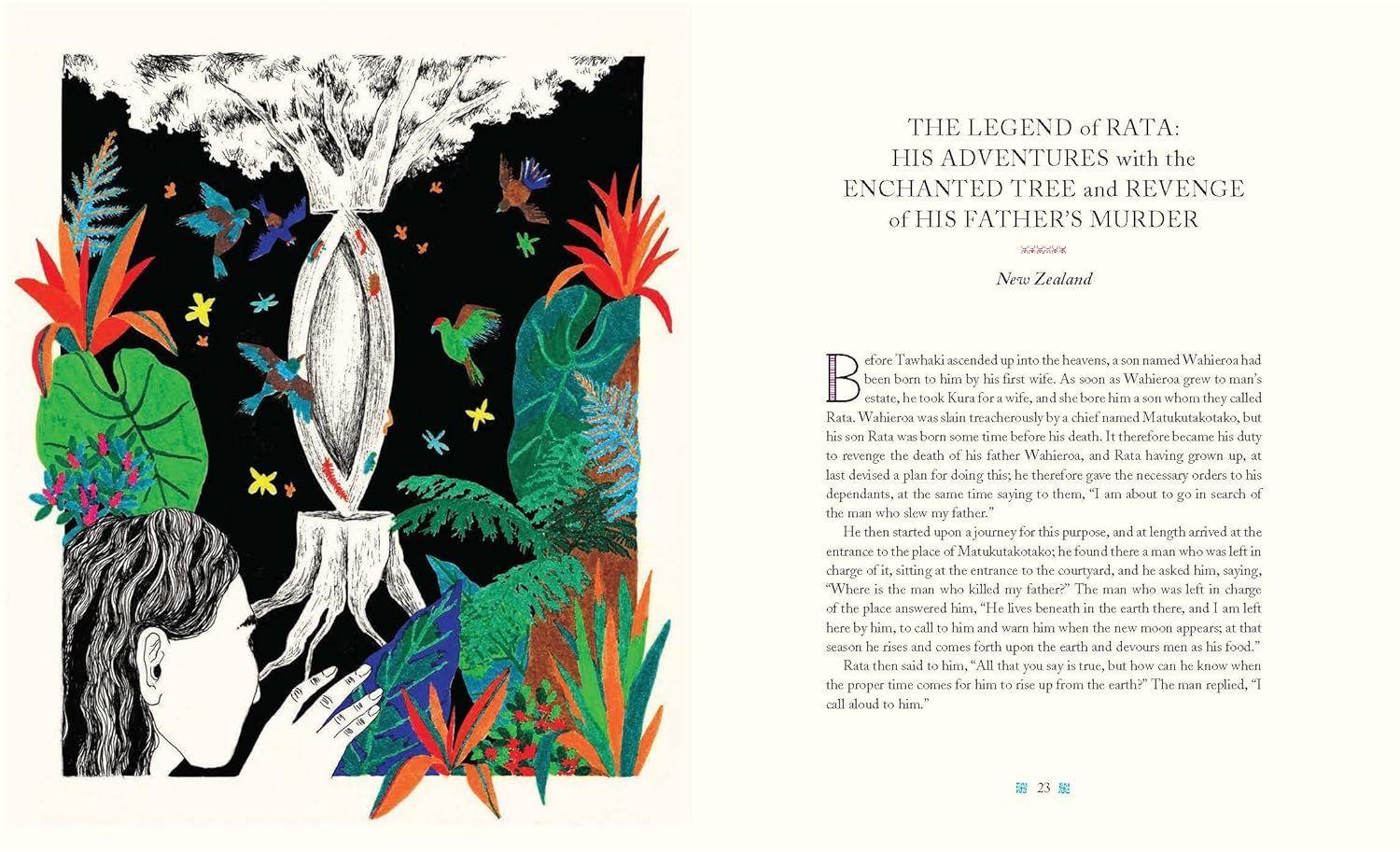 Beispielinhalt (Bild) Märchen aus Polynesien