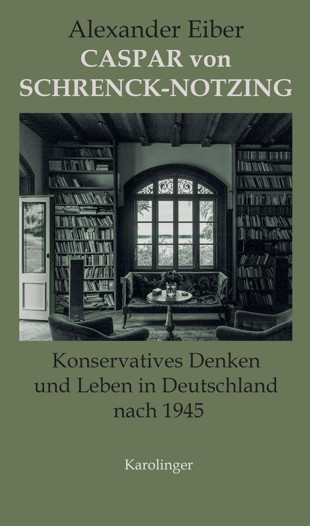 Vorderes Coverbild Caspar von Schrenck-Notzing