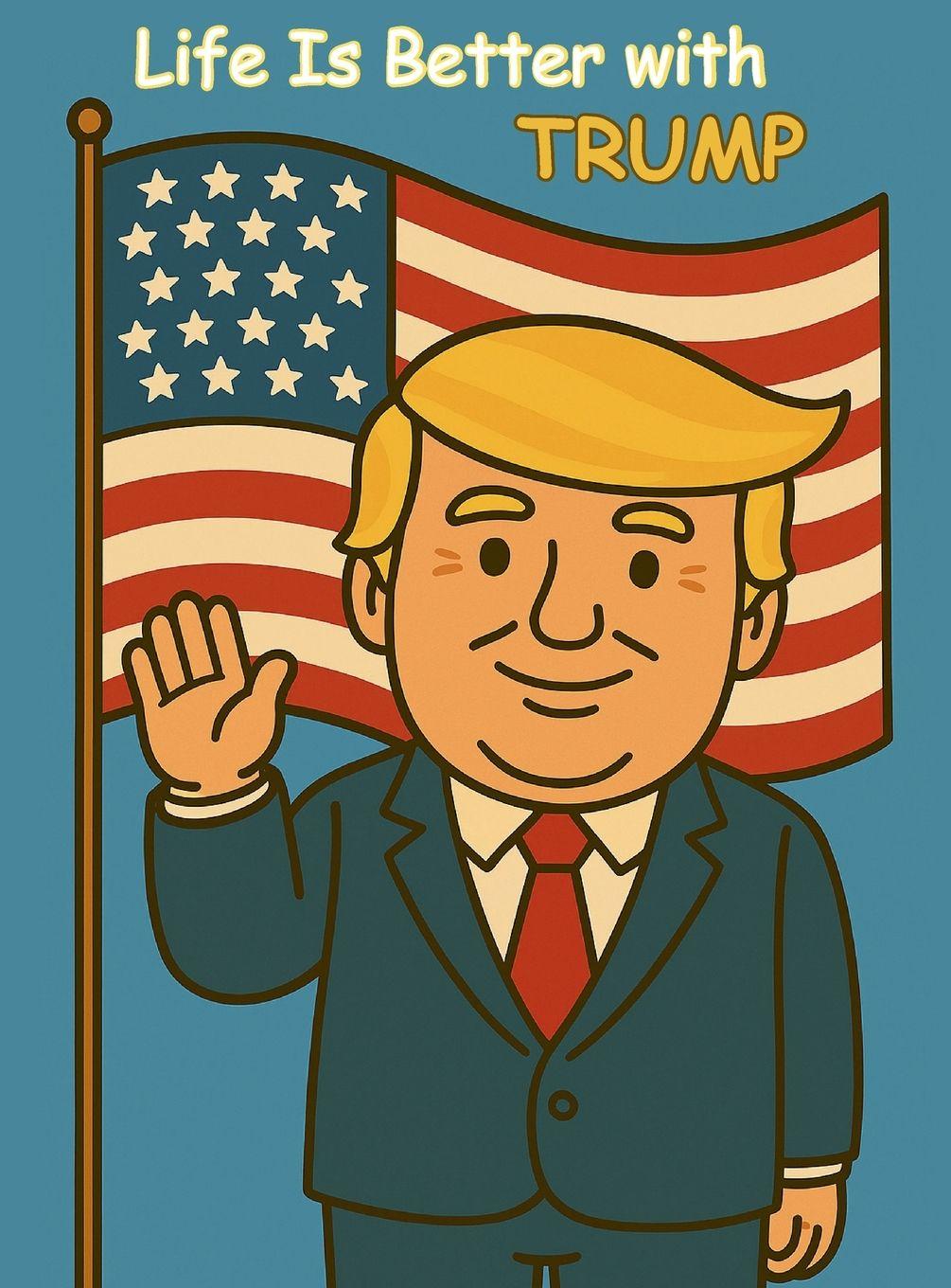 Vorderes Coverbild Life is better with Trump