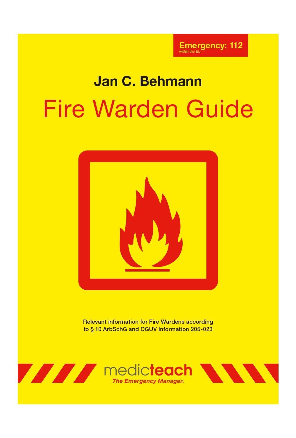 Vorderes Coverbild Fire Warden Guide