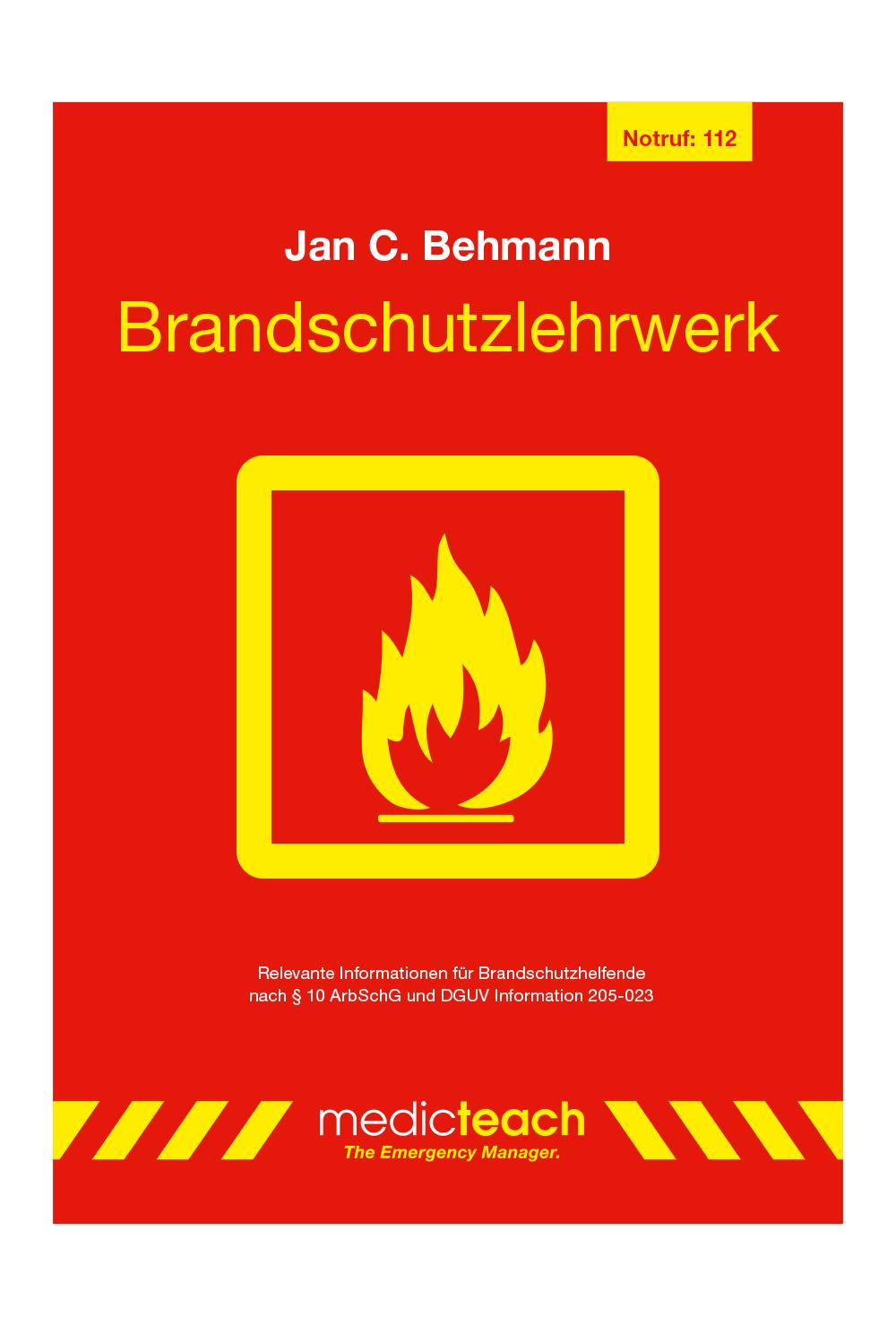 Vorderes Coverbild Brandschutzlehrwerk