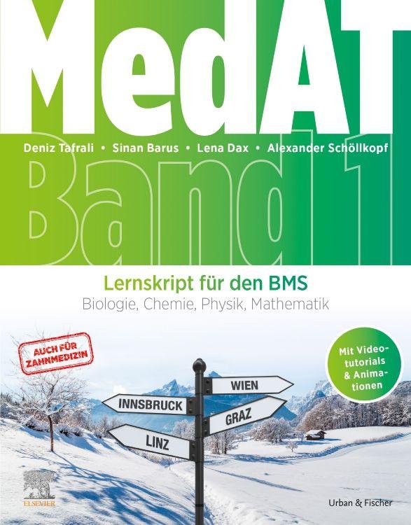 Vorderes Coverbild MedAT Lernskript für den BMS (Band 1)